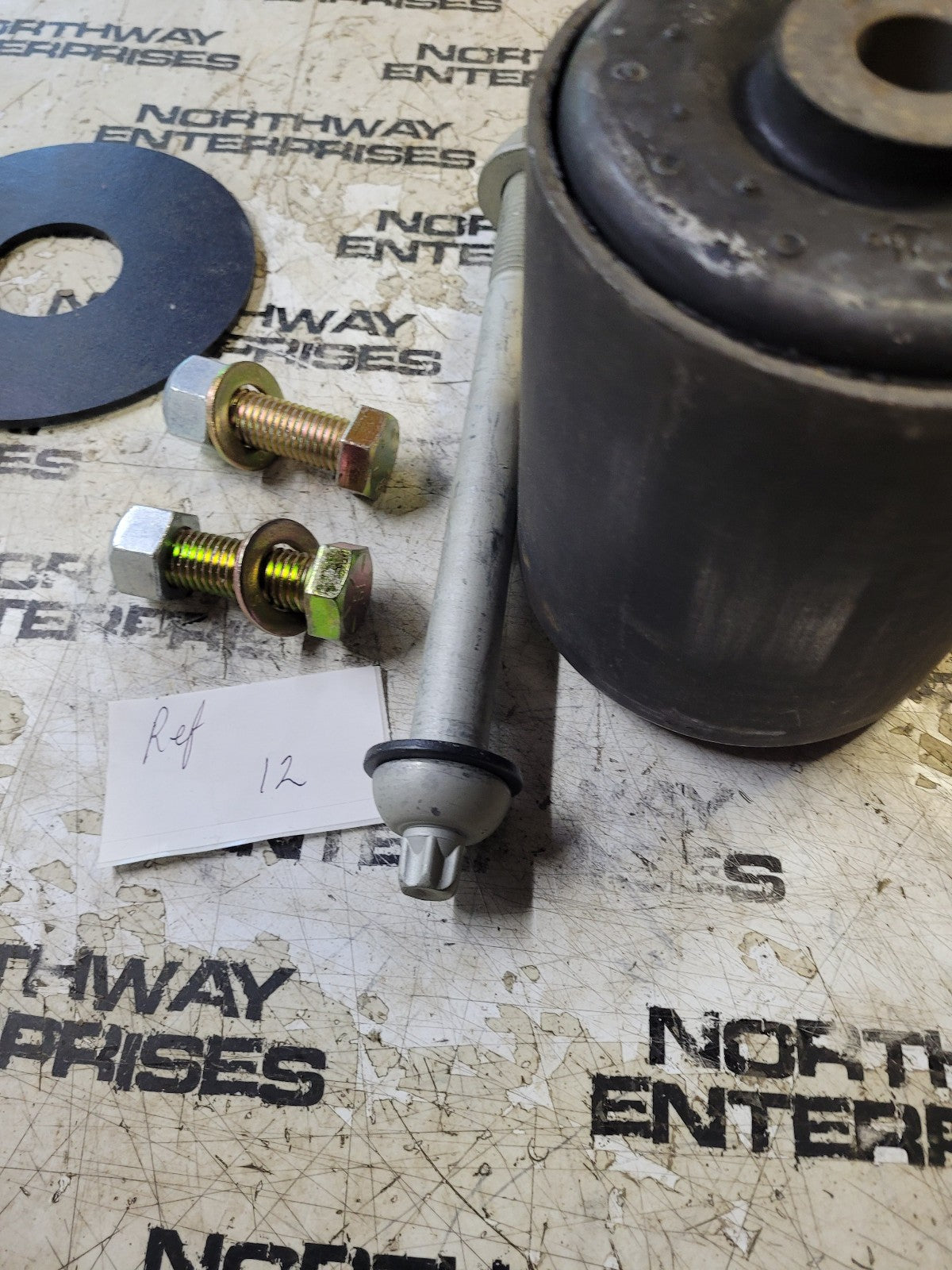 1/2 OF THE KIT Ridewell 6040039 BUSHING KIT Ridelite 60 Duro A