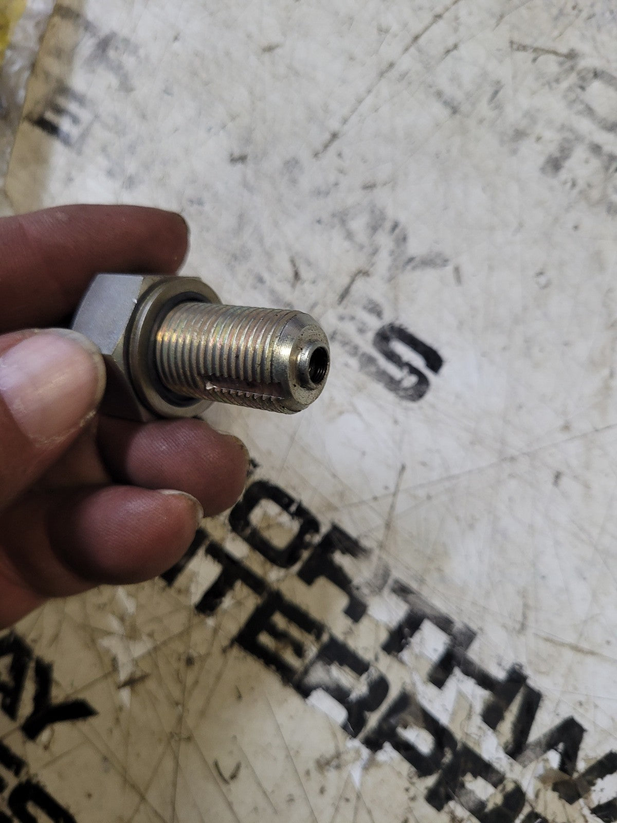John Deere AT333979 Equipment Replacement Grease Valve