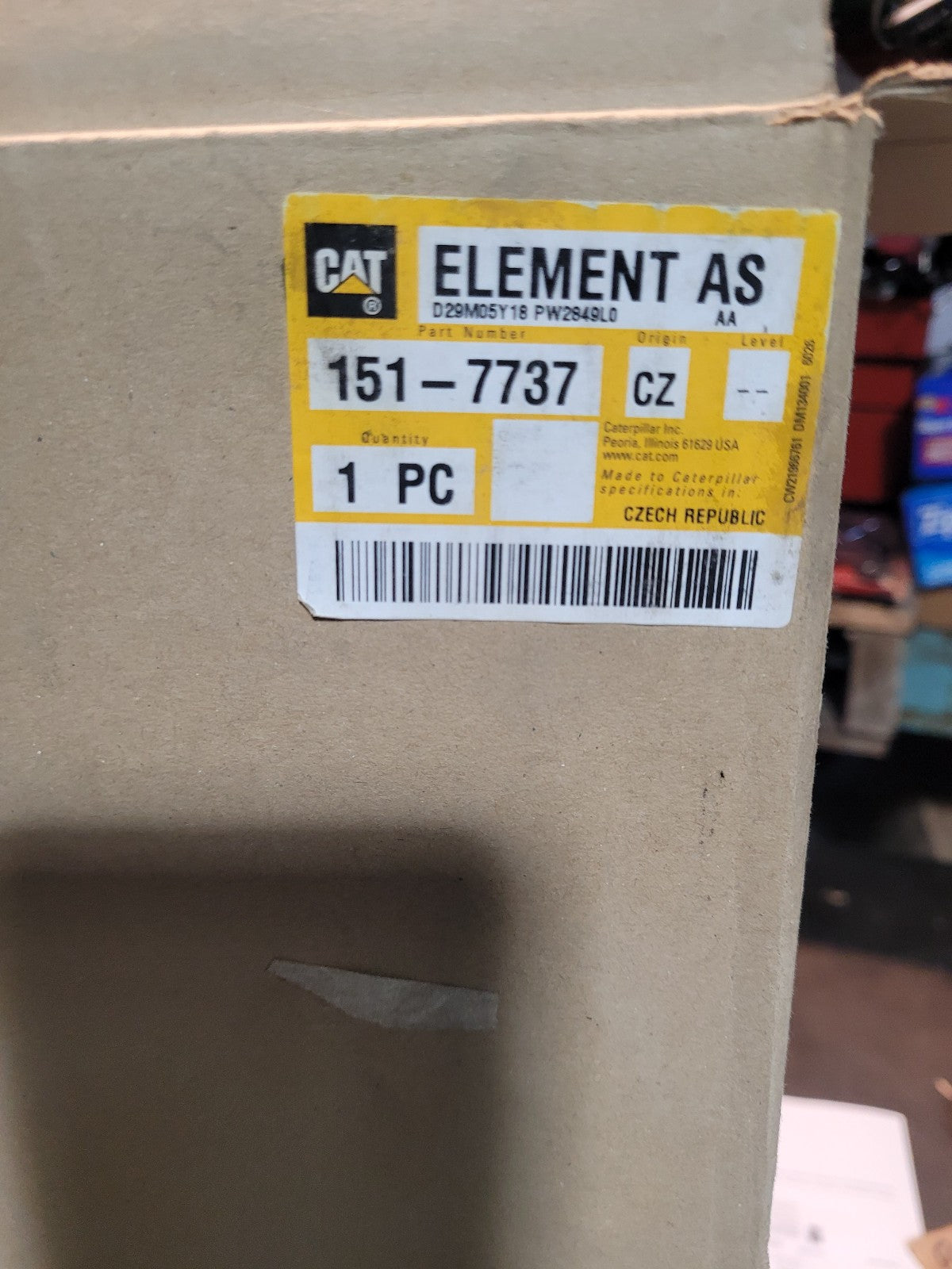 Caterpillar 151-7737 1517737 Engine Air Filter Genuine