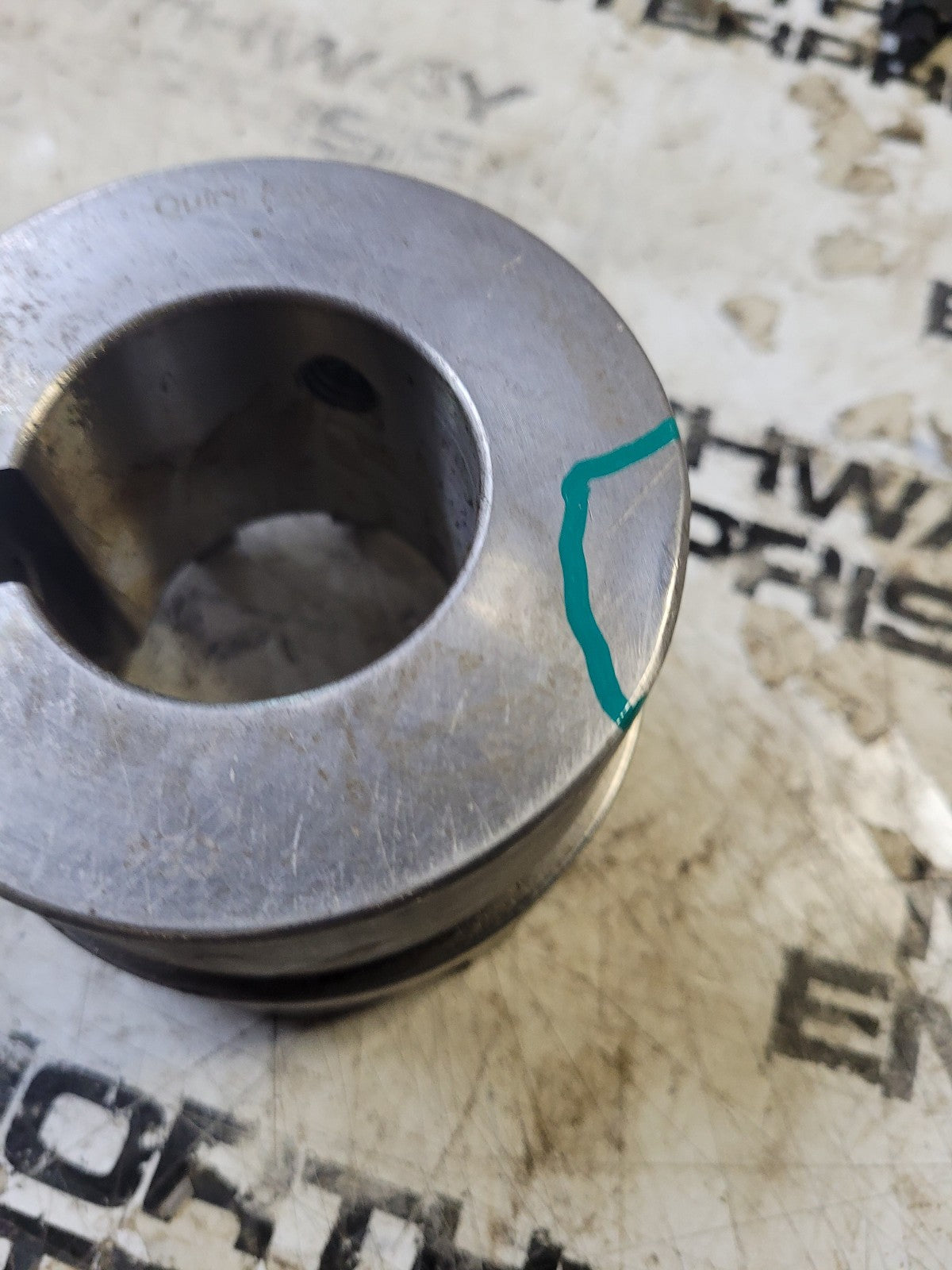 QF25X42MM Timken, QUICK FLEX® Coupling Hub ( HAS A SMALL DENT)