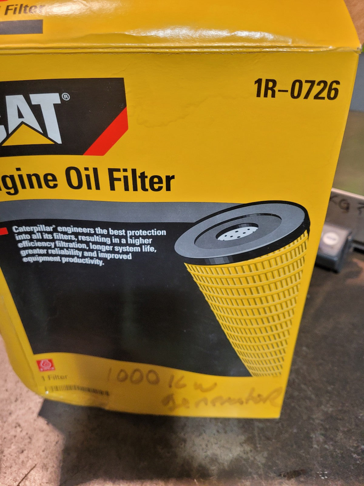 1R-0726 CATERPILLAR CAT OIL FILTER 1R0726
