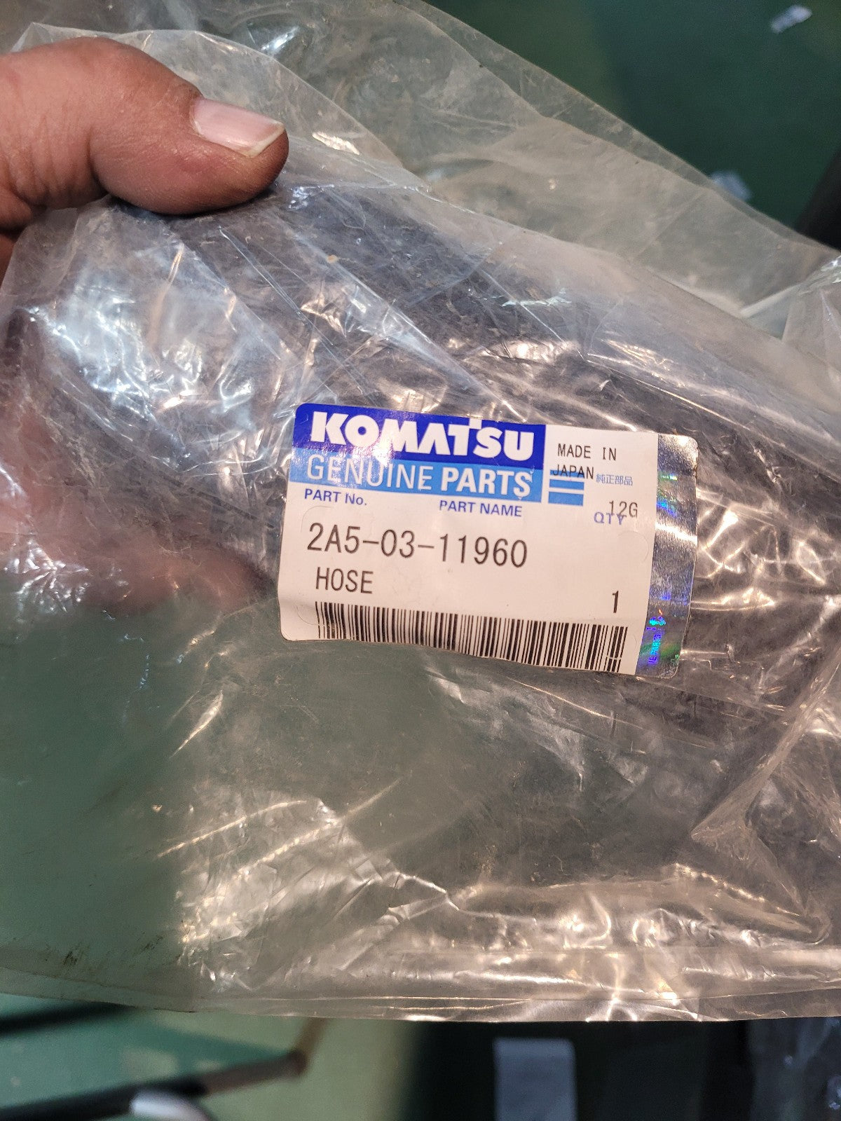 2A5-03-11960 GENUINE KOMATSU HOSE
