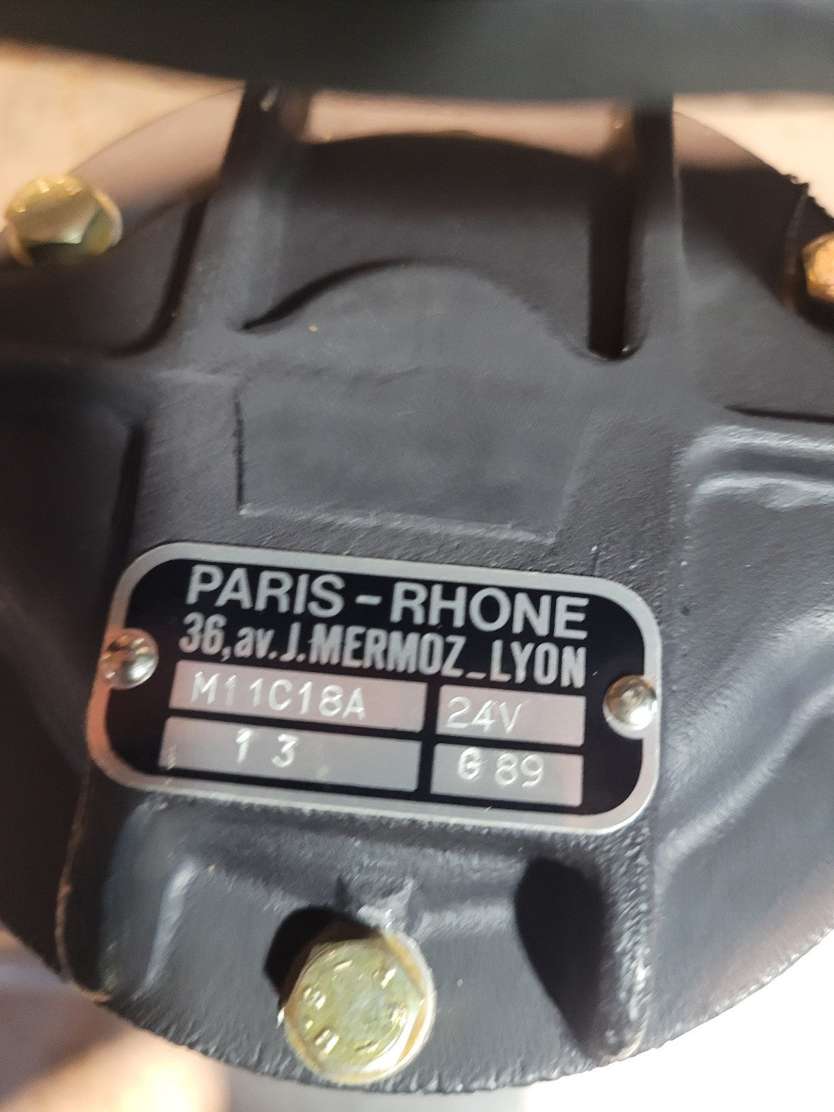 P07C201 M11C18A ZENITH PUMP 23925 PARIO-RHONE 24V 13 G89
