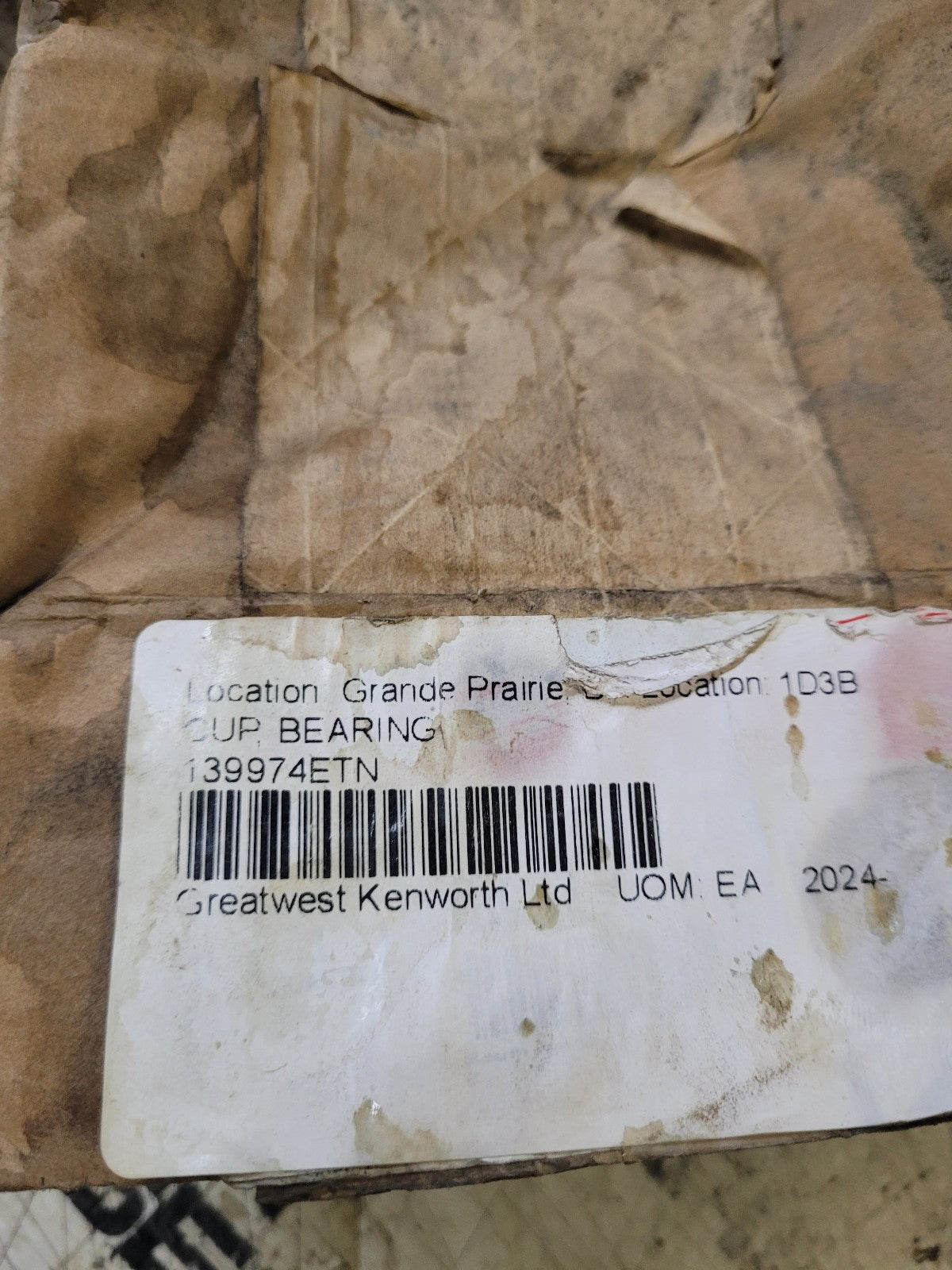 Spicer 139974 Axle Differential Bearing Race Tapered Roller Cup Bearing Cup