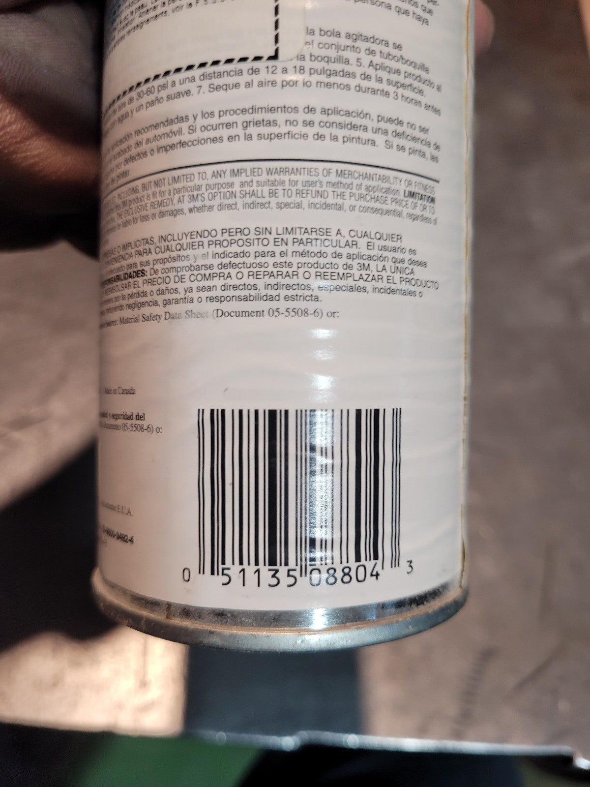 1 CAN - No Cleanup Waterbased Undercoating 08804, 18 fl oz