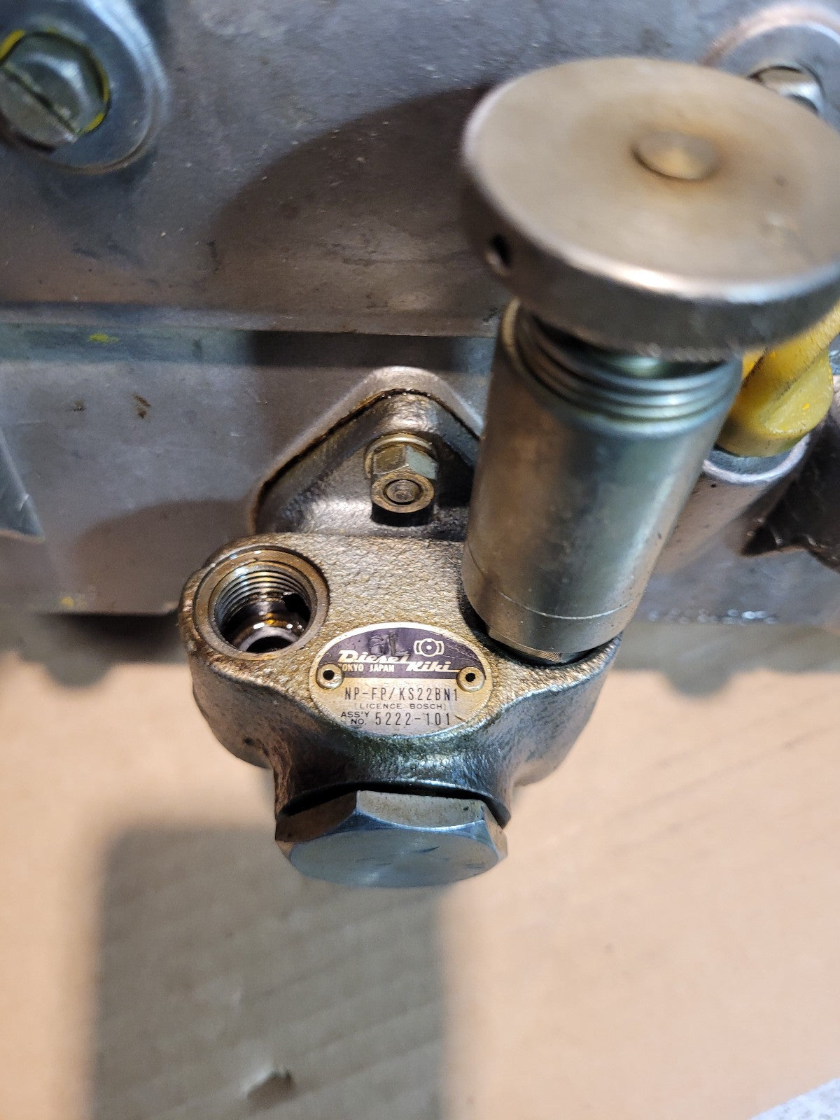 DIESEL KIKI B292750 2451-435 5423-040 ADJUSTED 400 B RPM BQ26A12NP116 4CYL