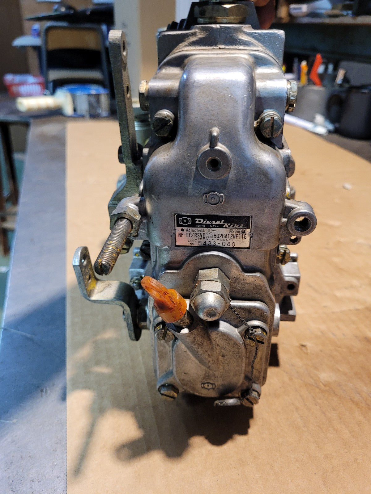 DIESEL KIKI B292750 2451-435 5423-040 ADJUSTED 400 B RPM BQ26A12NP116 4CYL