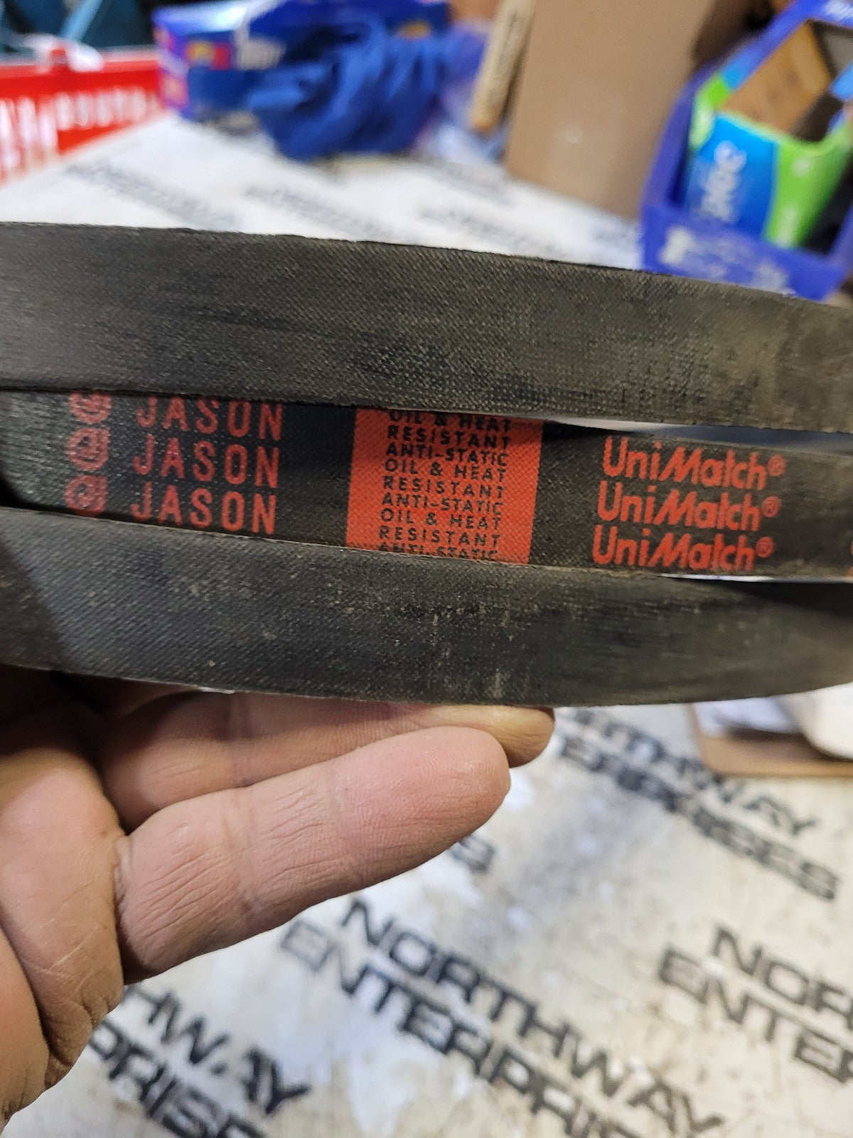 C136 V-belt 7/8 x 140in Vbelt UNIMATCH BELT