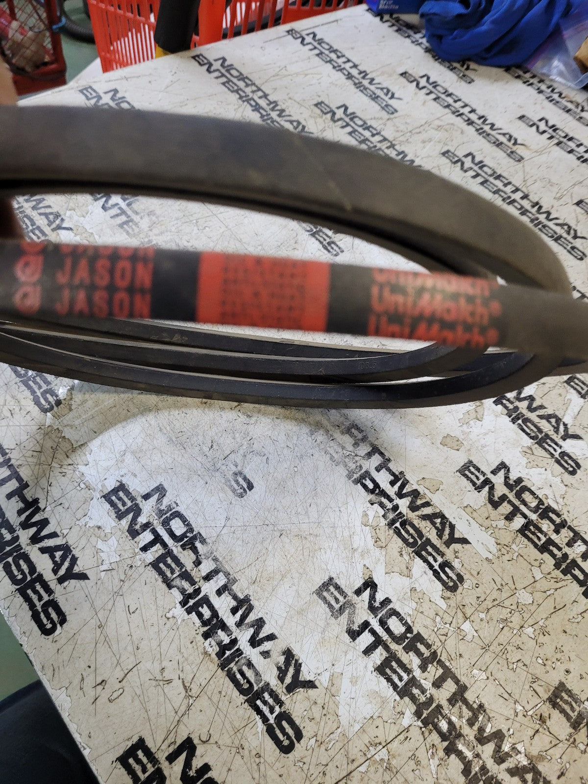 B103 or 5L1060 V-belt 5/8 x 106in Vbelt UNIBELT
