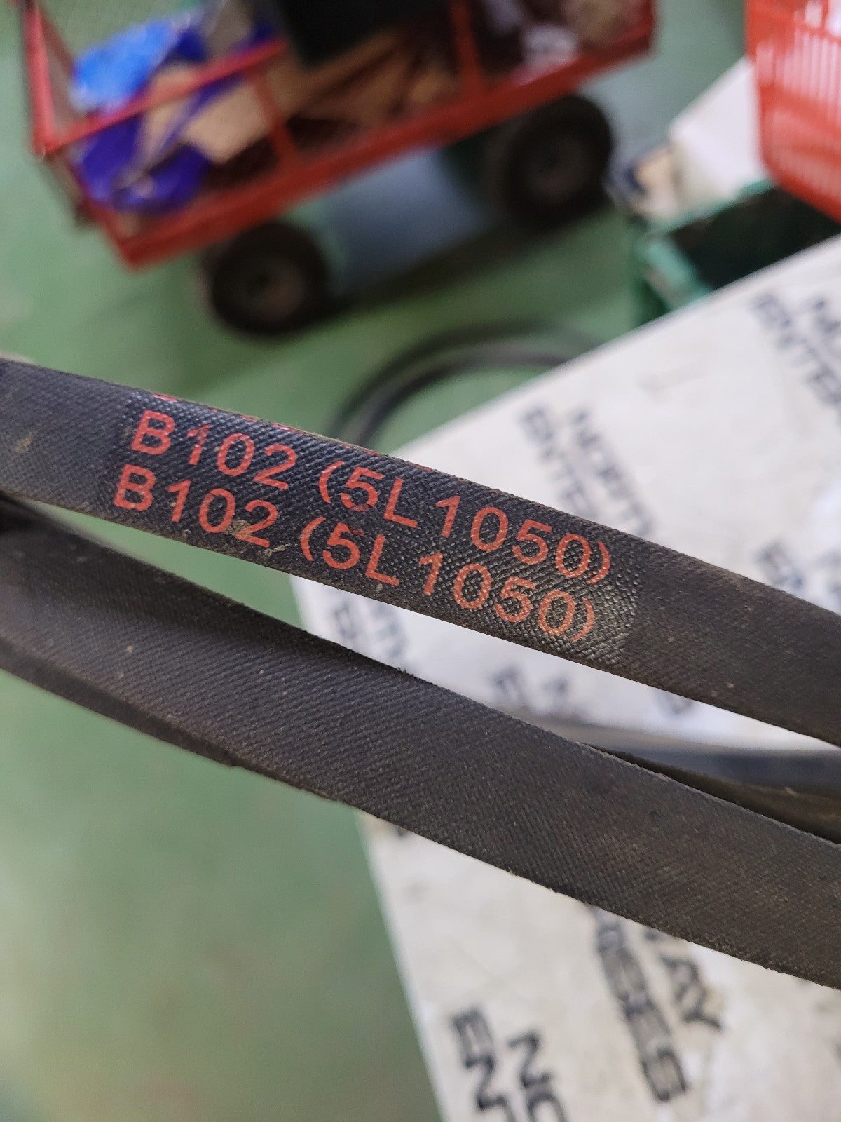 B102 5L1050 B102/5L1050, 5/8 x 105in BELT JASON