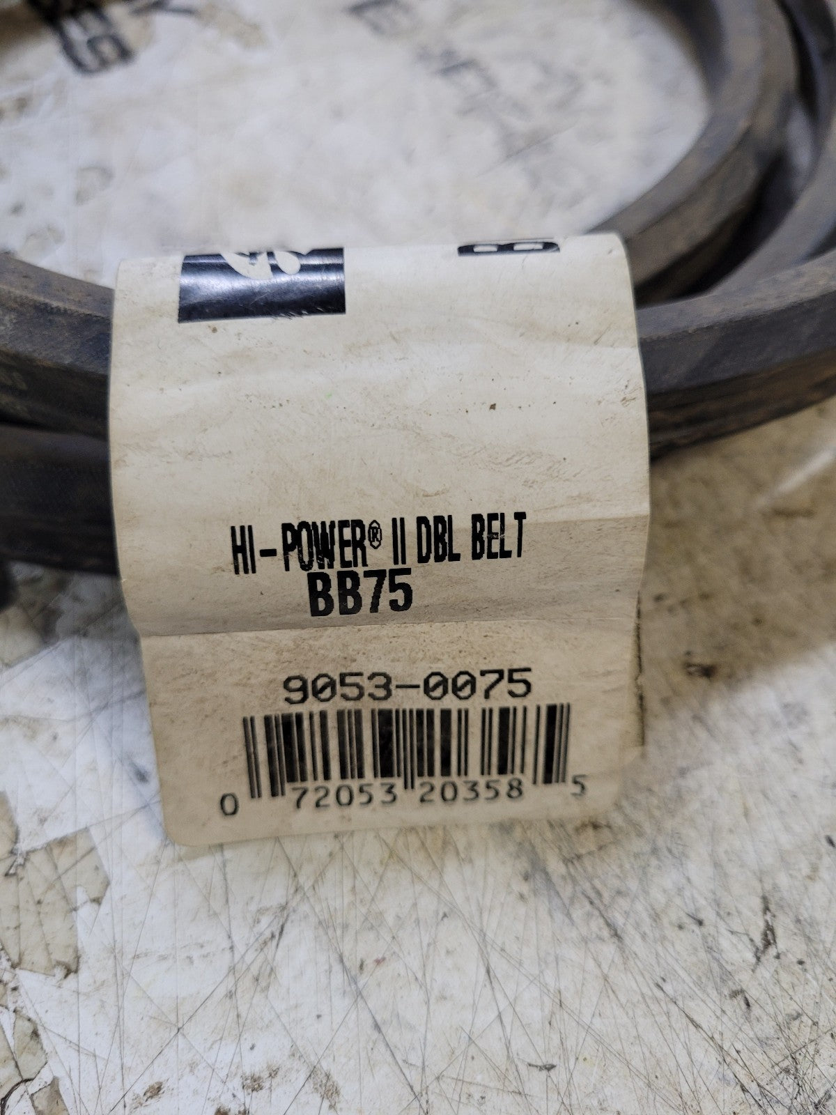 BB75 BB75 ; Inside Length Approx: 1905mm = 75 inch GATES HI POWER 9053-0075