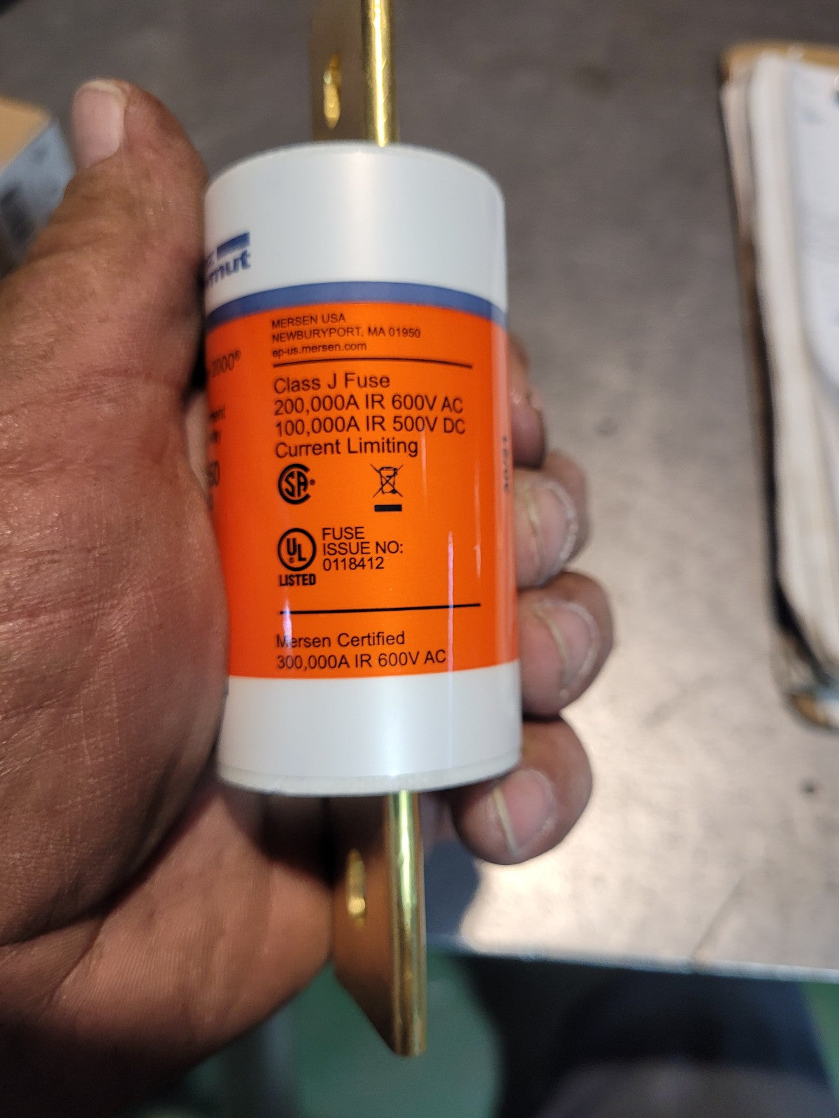 AJT 150 MERSEN AJT150 150 Amp 600 VAC Amp-Trap 2000 Class J Fuse