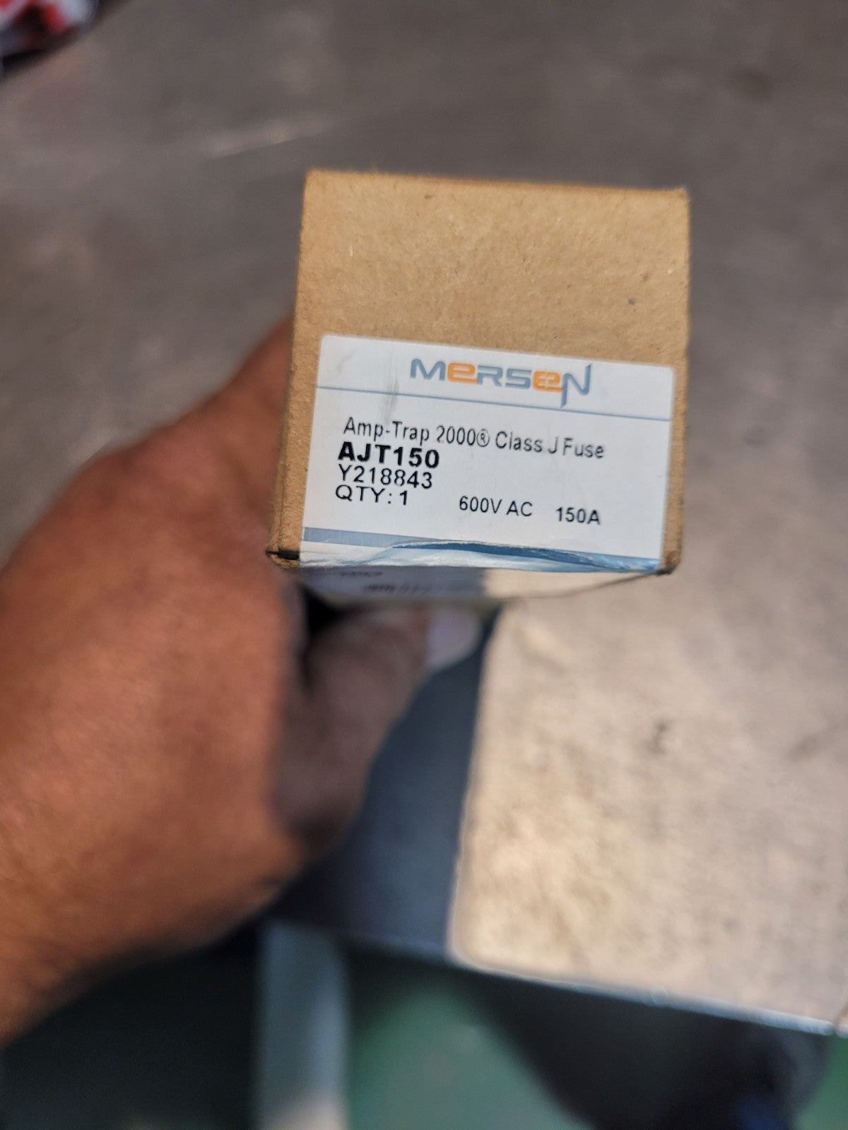 AJT 150 MERSEN AJT150 150 Amp 600 VAC Amp-Trap 2000 Class J Fuse