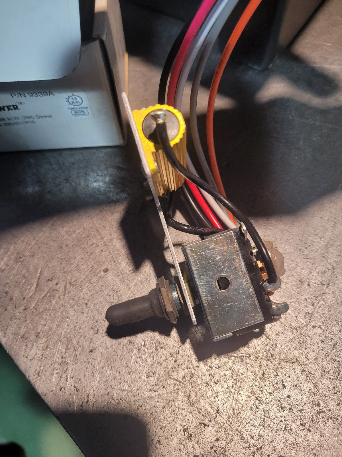 KBPC-240D FBR SWITCH 9339A Forward-Brake-Reverse Mechanical Switch Kit