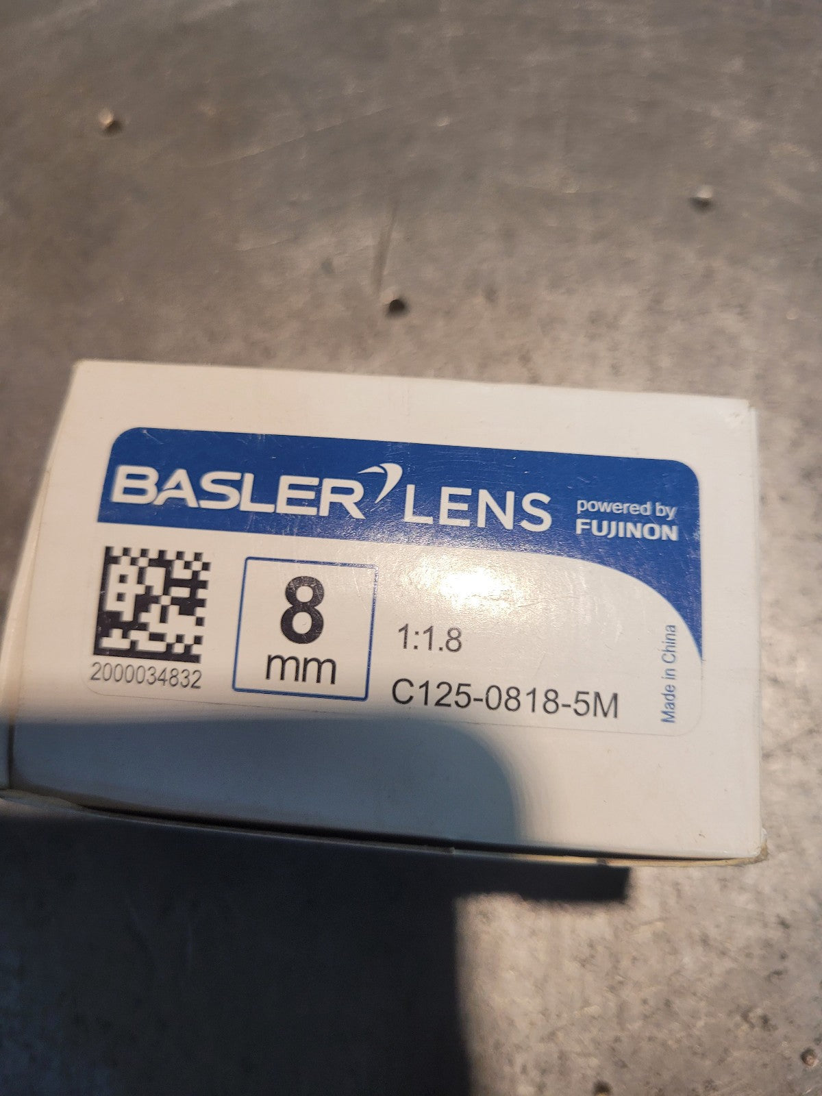 NEW C125-0818-5M INDUSTRIAL LENS BASLER LENS