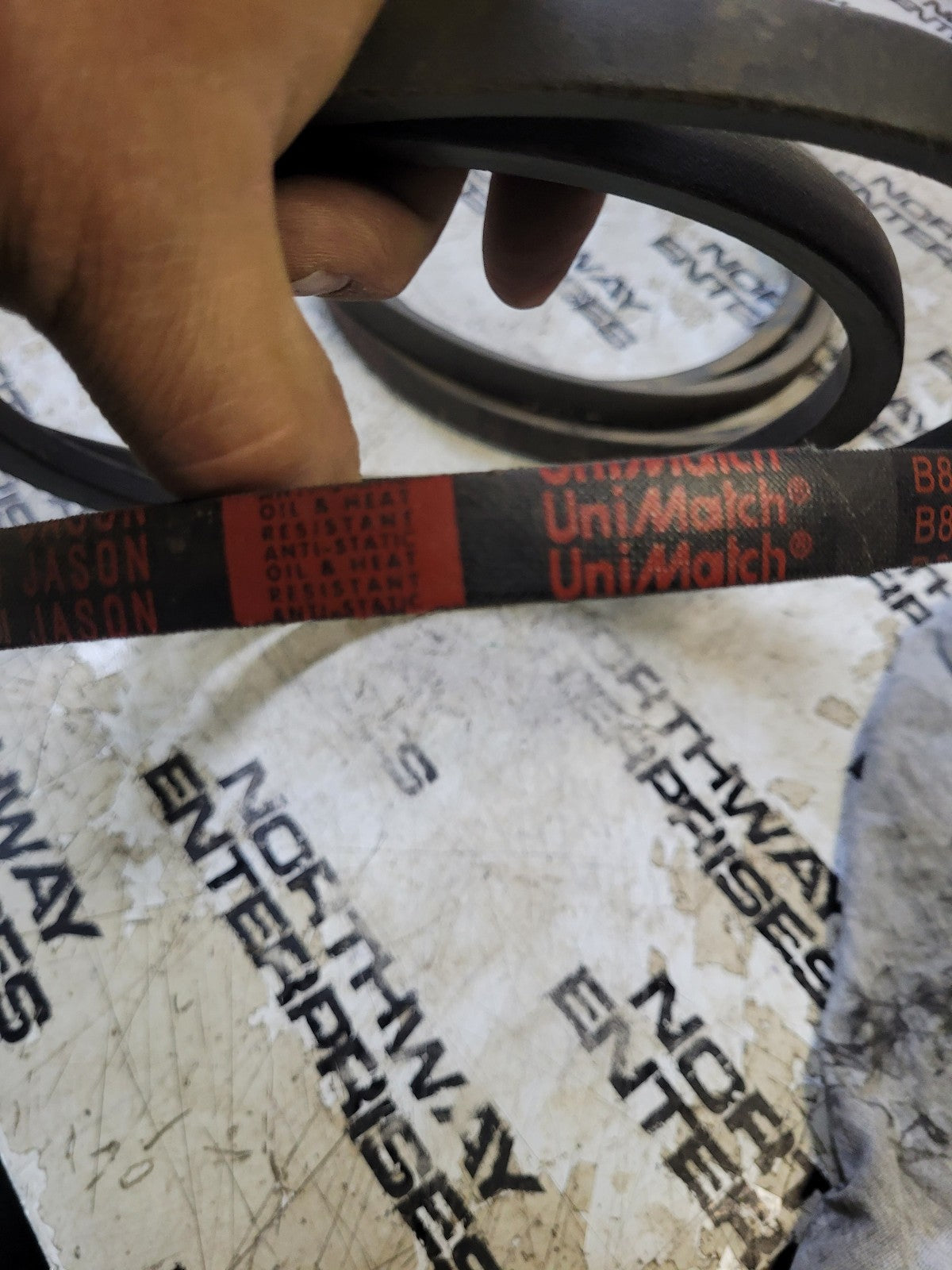 B84 or 5L870 5/8 x 87in V-Belt UNIMATCH