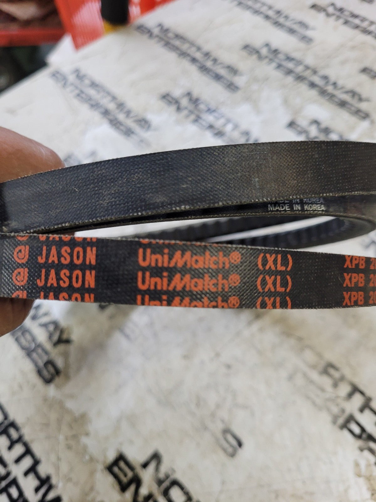 XPB2000 or SPBX2000 V-belt 17 x 2000mm Vbelt JASON UNIMATCH