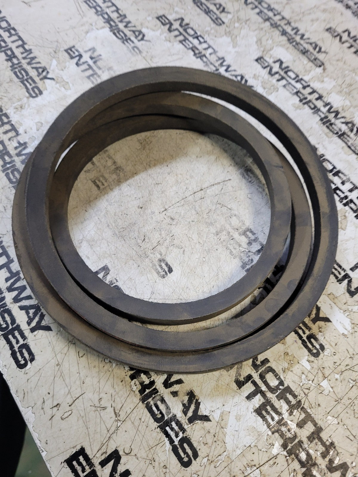 C81 V Belt, 7/8" x 85" OC, Rubber, C Type