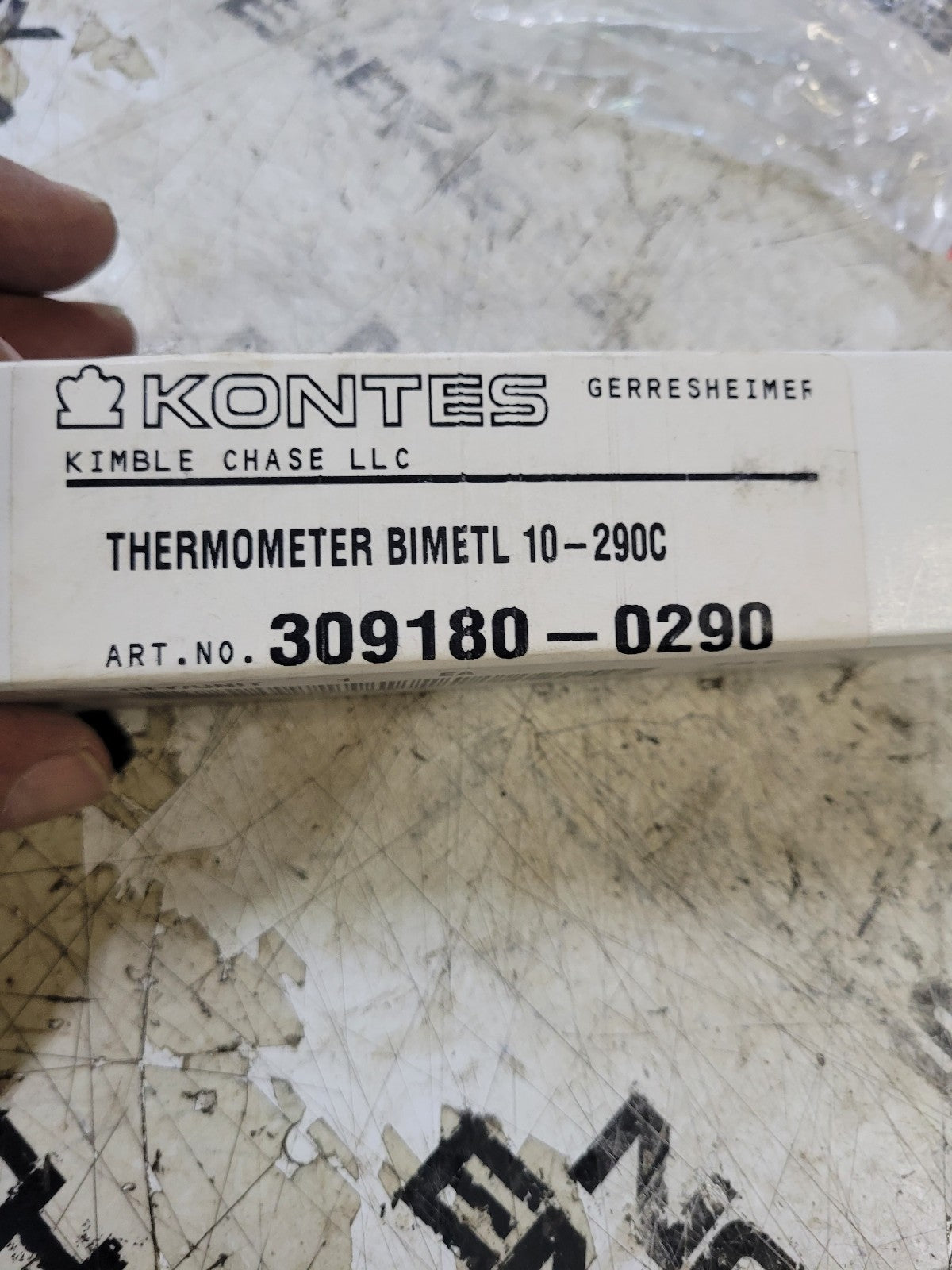 309180-0290 THERMOMETER, BI-METALLIC, OD 4MM, 10-290C K3091800290