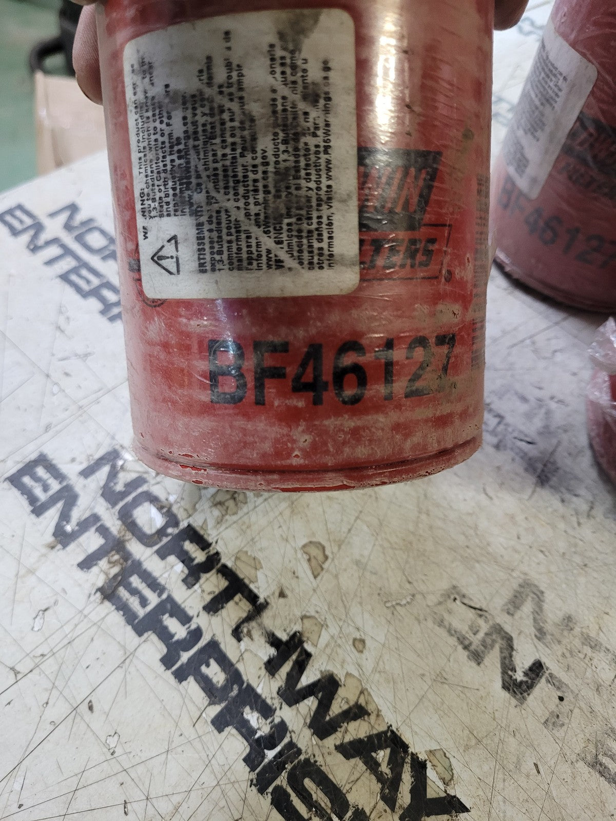 NEW BF46127 BALDWIN FUEL FILTER