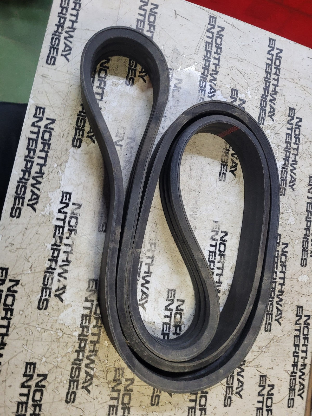 NEW RB118-3 JASON V BELT 3 RIB 21/32 in Top Width, 3 Strand, 121 in OD
