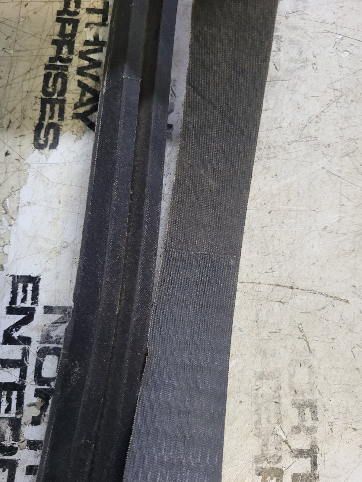 NEW RB63-2 JASON BELT 2 RIBS V-Belt - B, 21/32 in Top Width, 2 Strand, 66 in OD