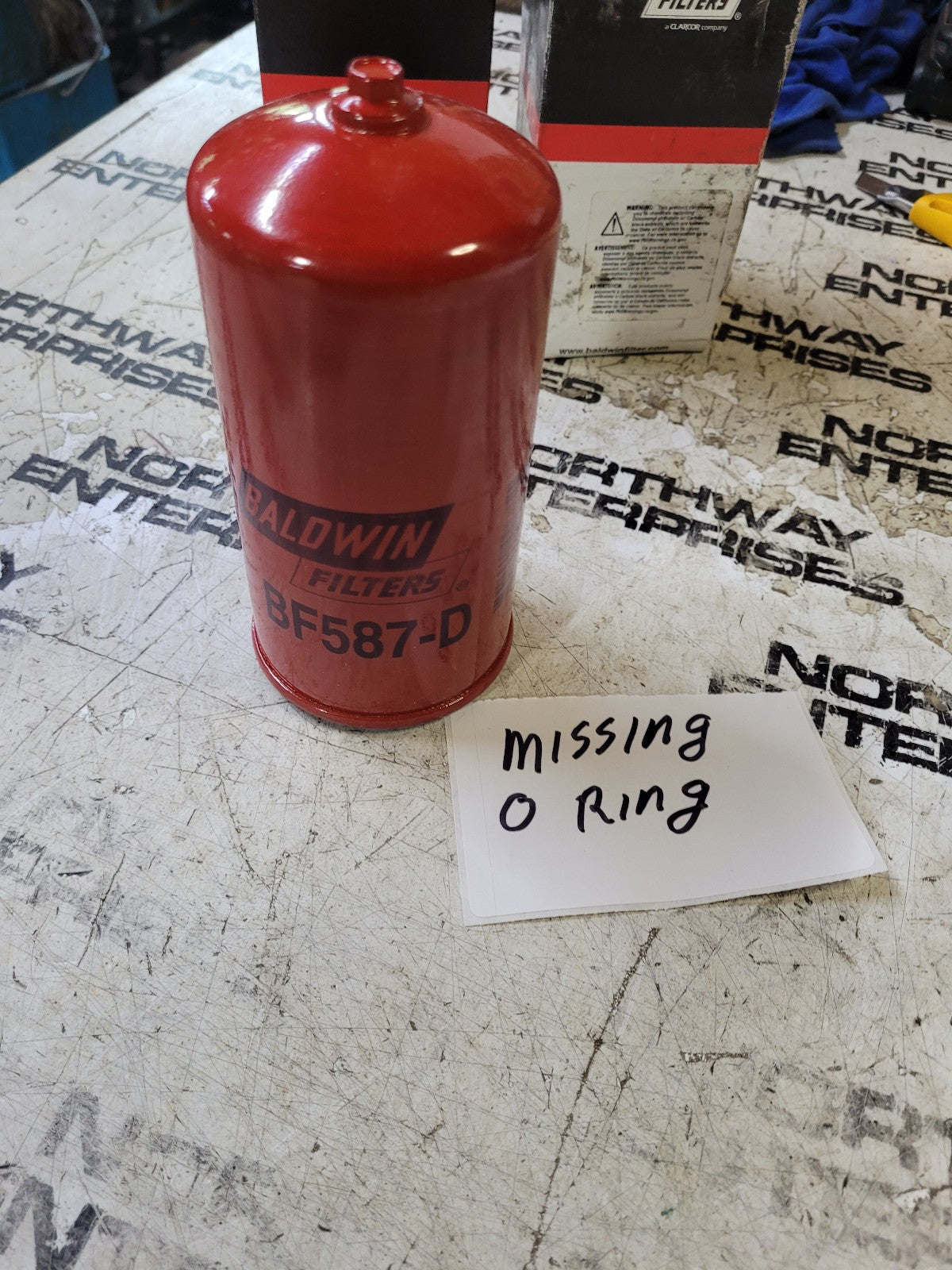 Baldwin BF587-D Fuel Filter
