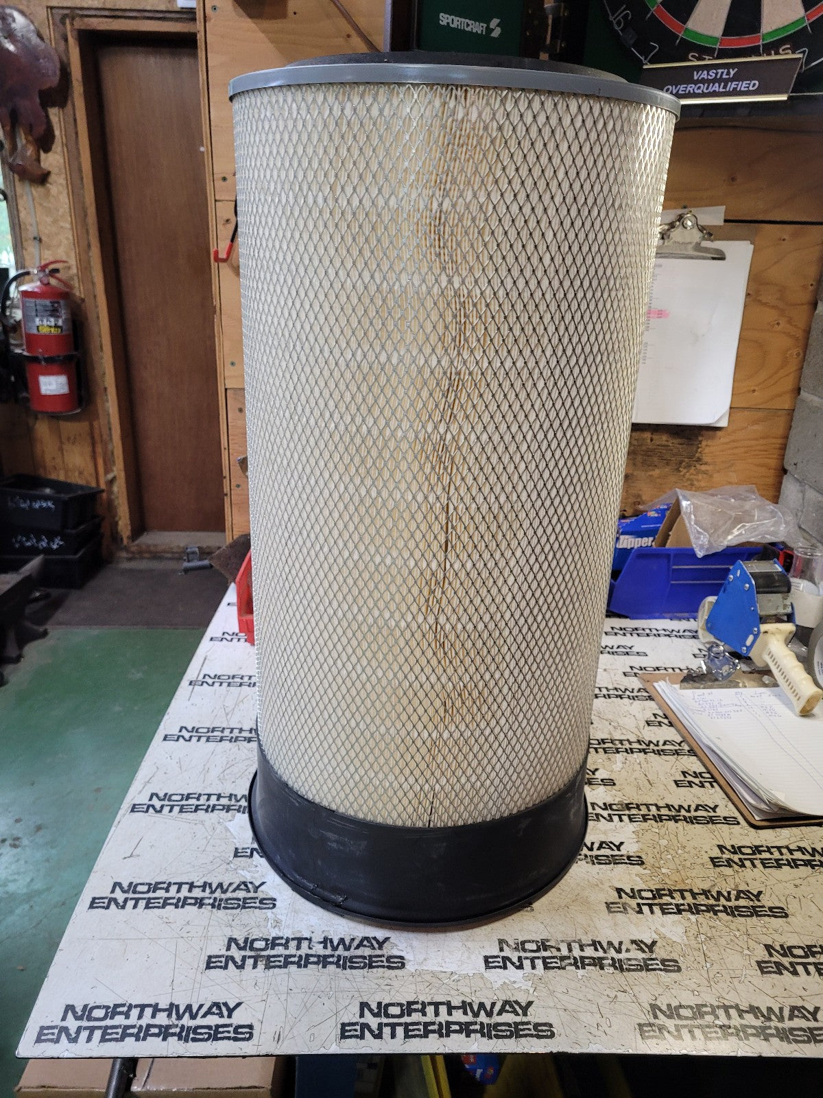 AF25187 FLEETGUARD AIR FILTER CROSS PA3806 WIX 46791 36864361 P607369