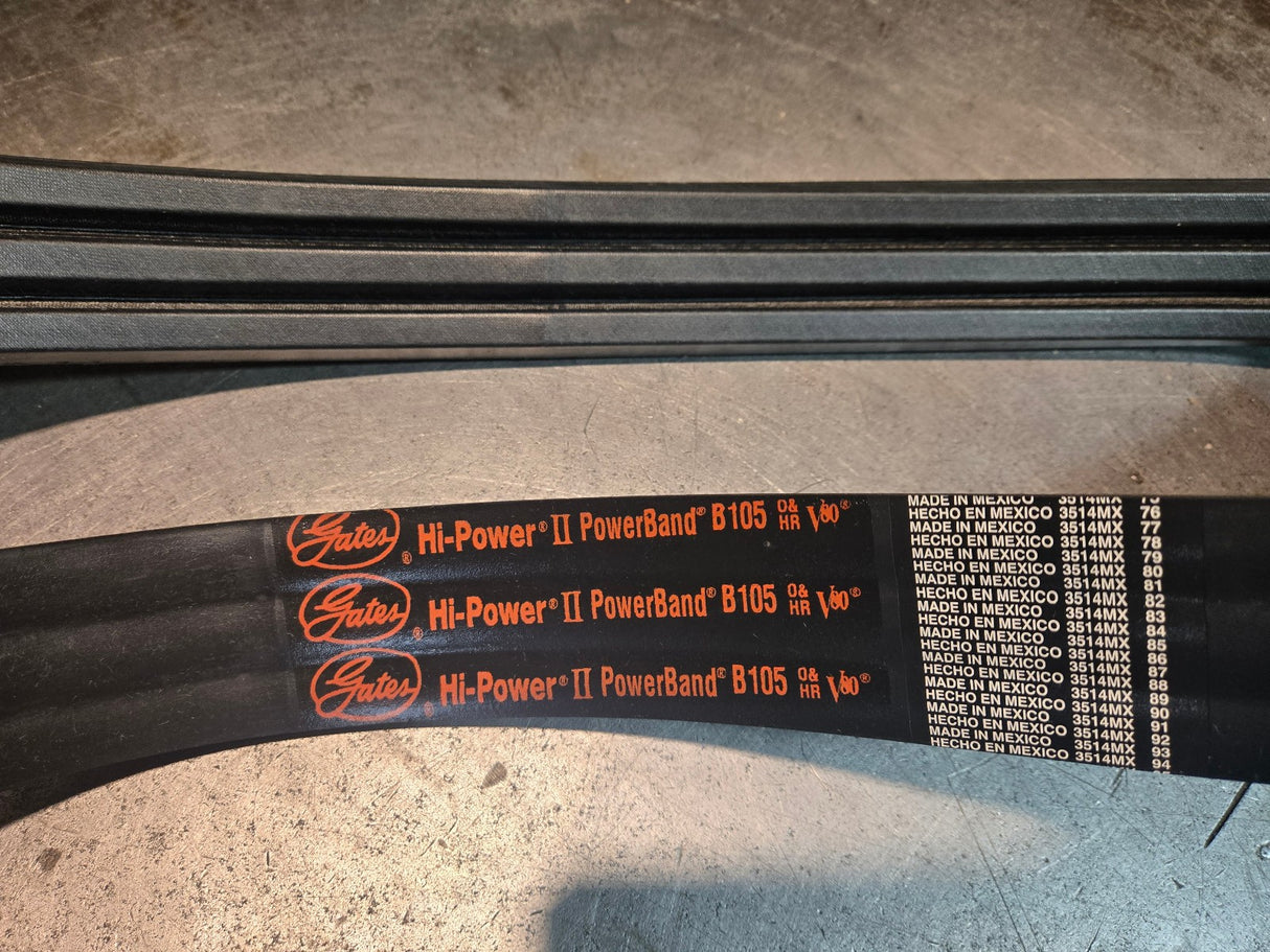 NEW GATES HI-POWER 2 POWERBAND BELT 3/B105 9093-3105