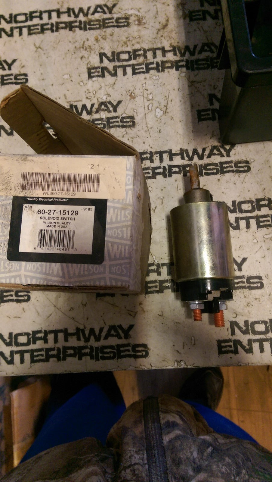 60-27-15129 SOLENOID SWITCH