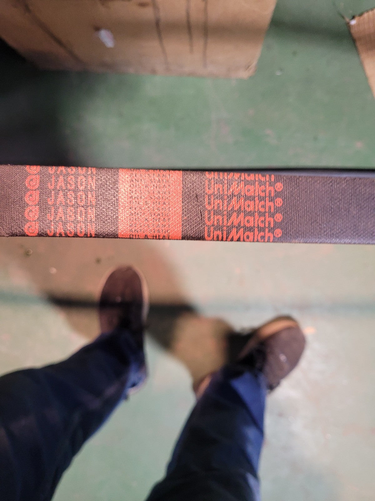 NEW D173 BELT 1-1/4 in Top Width, 1 Strand, 178 in OD