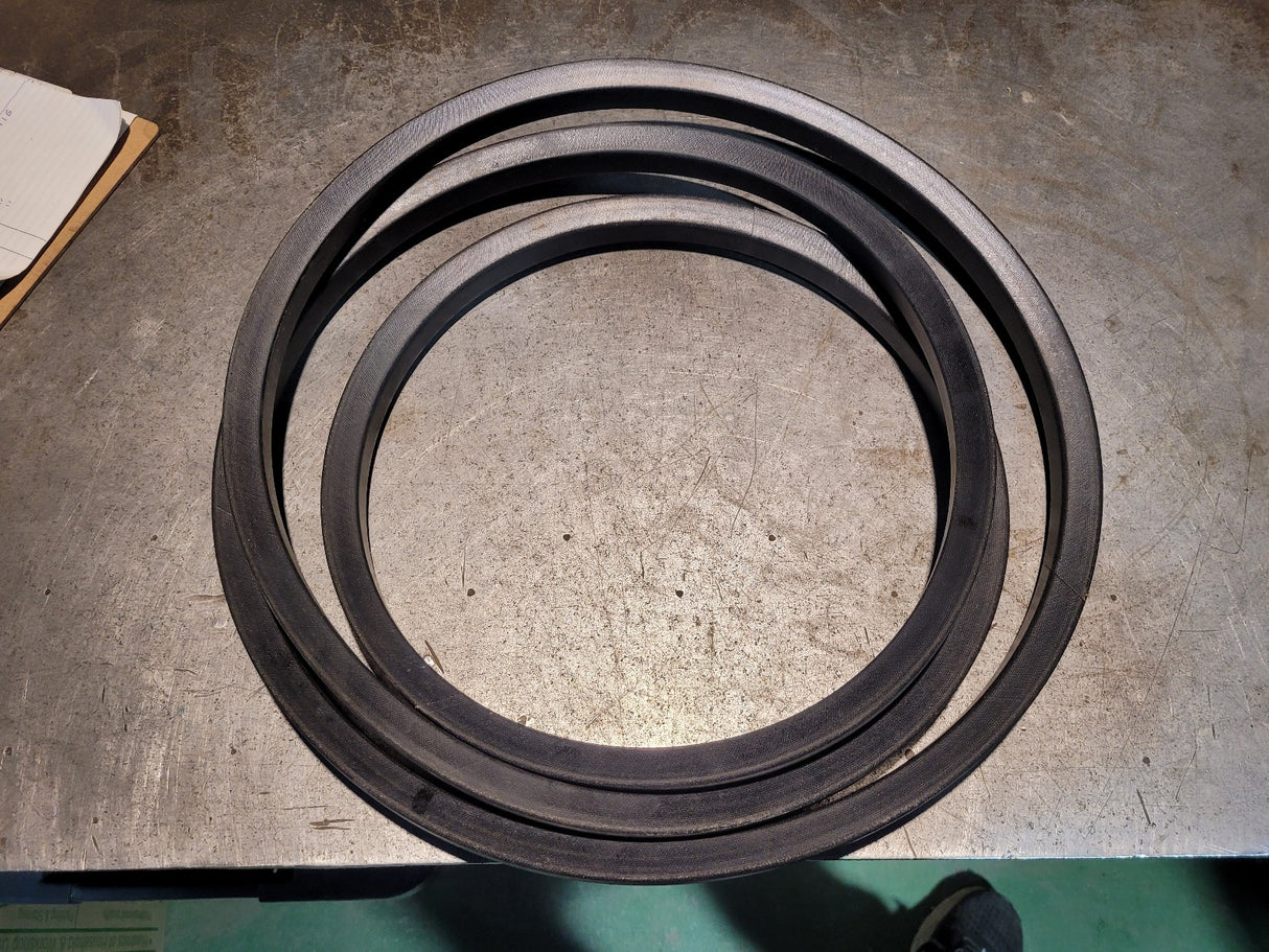 NEW D154 Gates Belt 1-1/4 in Top Width, 1 Strand, 159 in