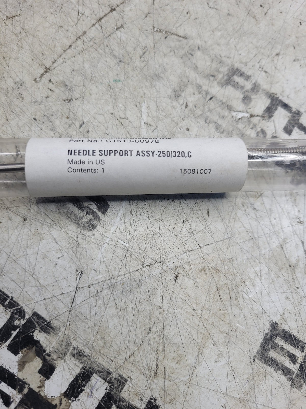 AGILENT G1513-60978 NEEDLE SUPPORT ASSEMBLY FOR 7683B ON-COLUMN 250, 320 µM ID