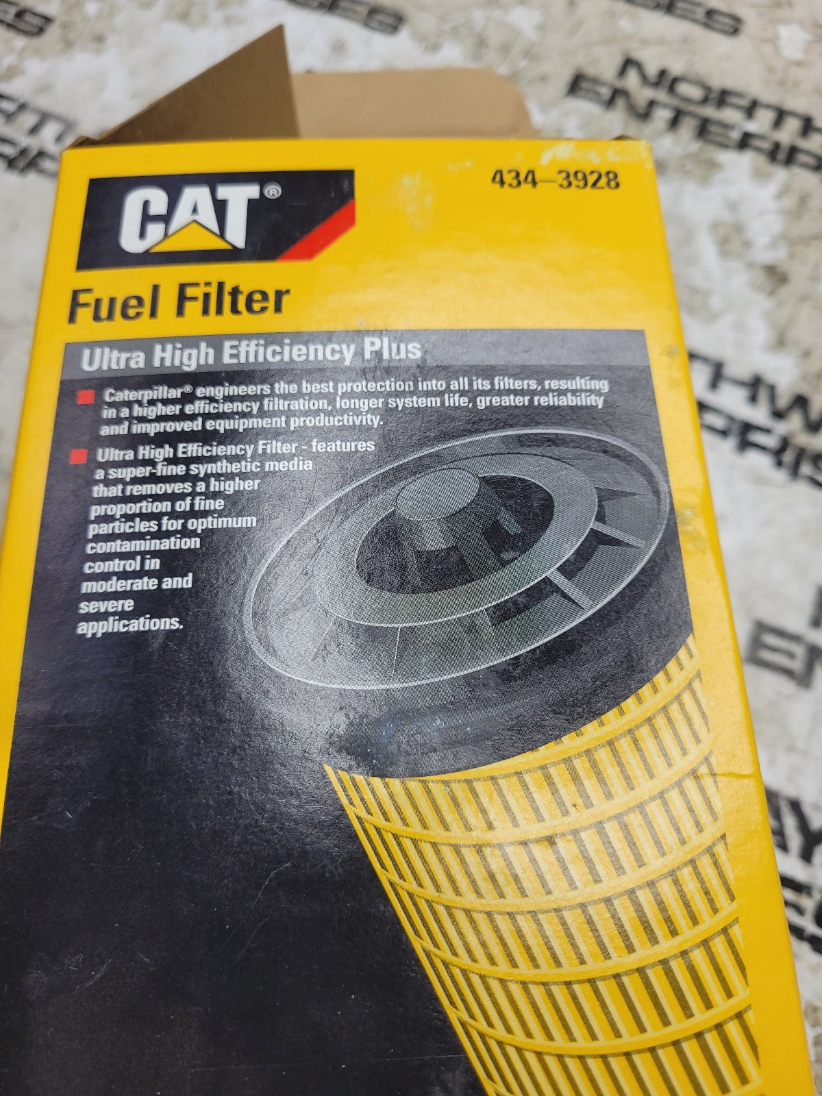 Genuine Cat 434-3928 Caterpillar Breather Filter In oem Box 4343928