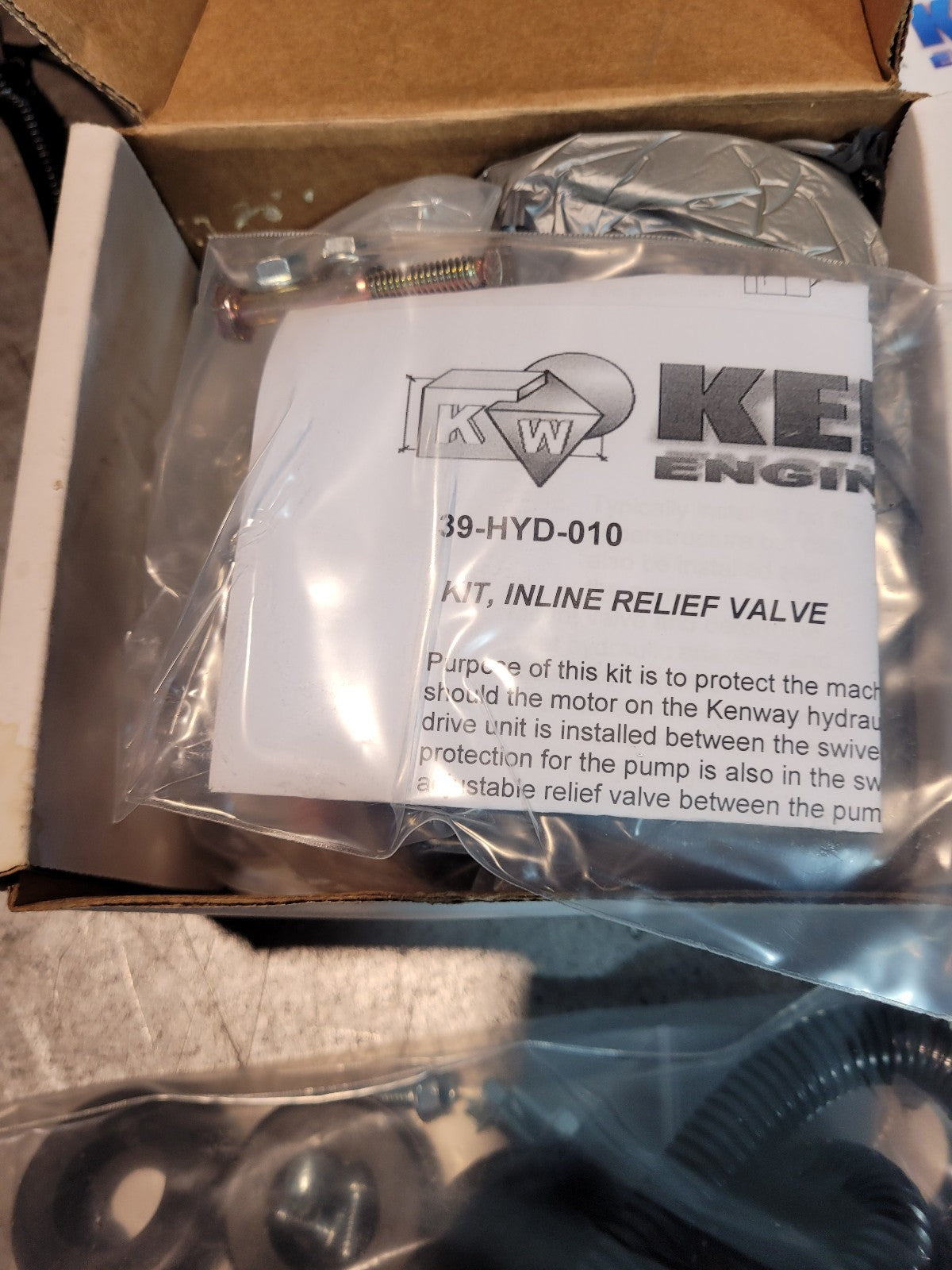 KENWAY 17-9067-08 HYDRAULIC Flameless Heating/Cooling System 9067 SERIES