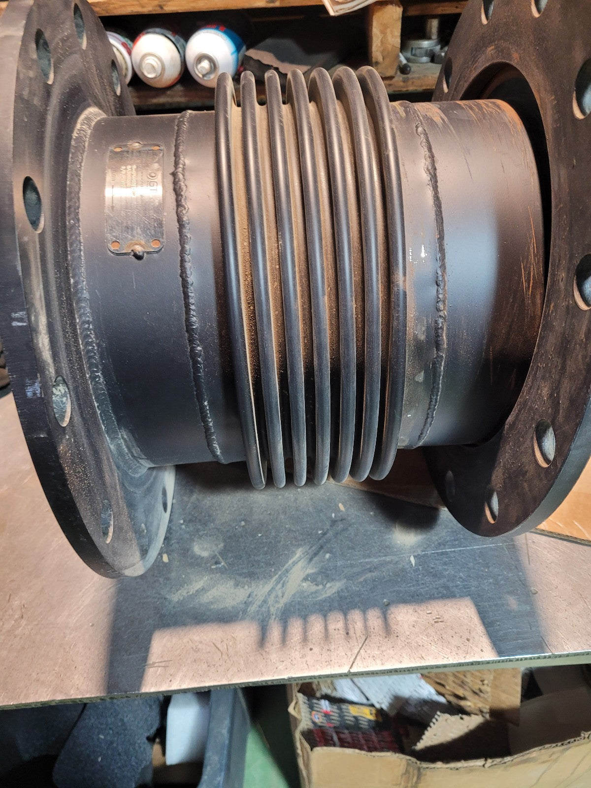1100-7030 10" NELSON EXHAUST BELLOWS 11-1F1-1012-2P