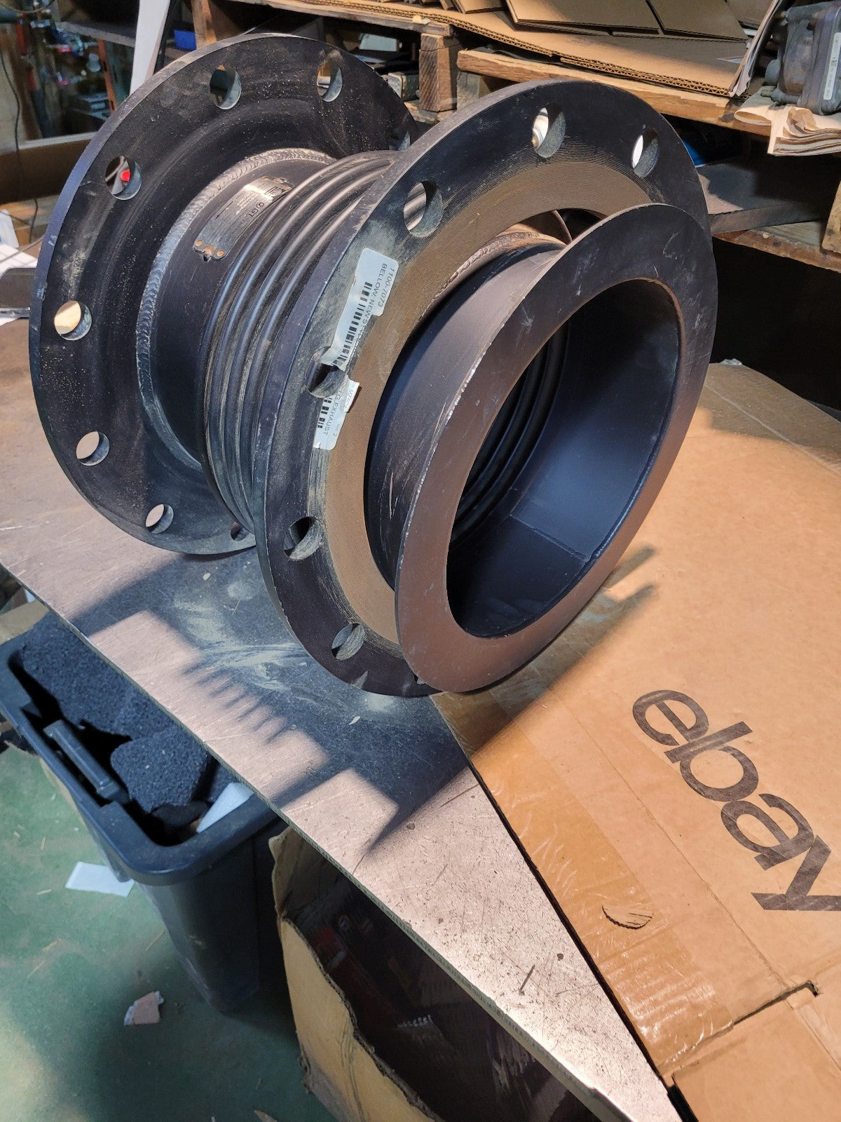 1100-7030 10" NELSON EXHAUST BELLOWS 11-1F1-1012-2P