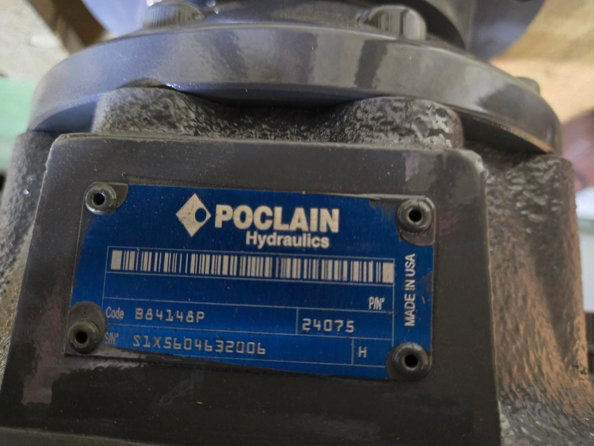 B84148P Poclain creep drive motor 24075 model code CDM10-0-127-22-P1-S1-YD00