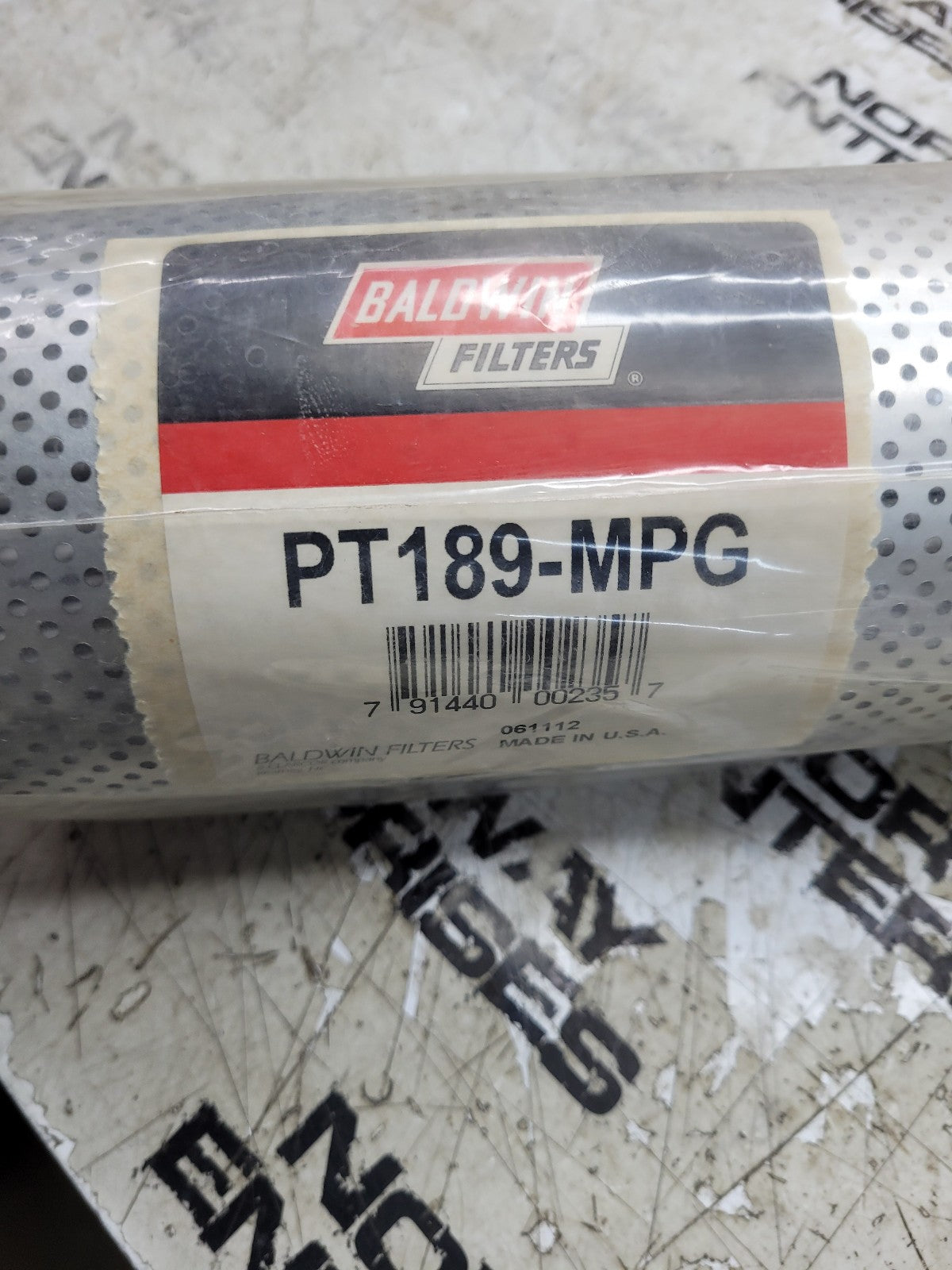 PT189-MPG BALDWIN HYDRAULIC FILTER