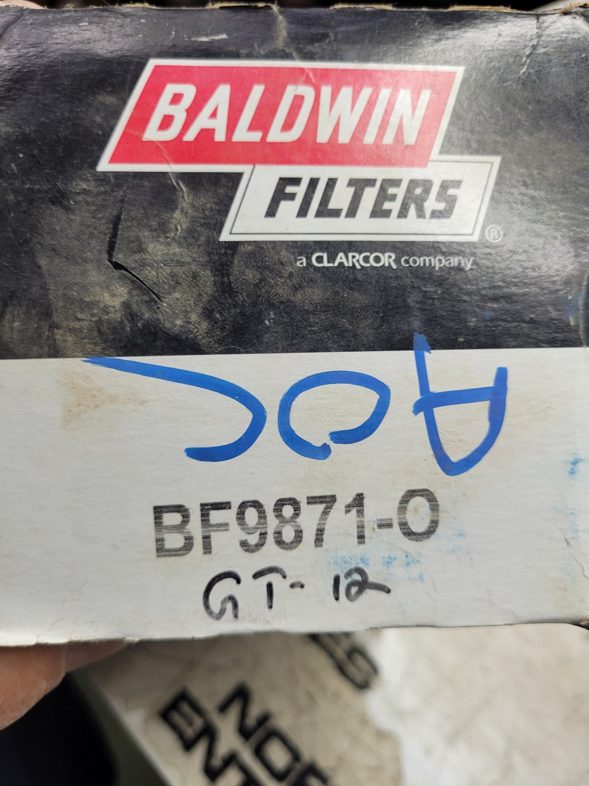 BF9871-0 BALDWIN FUEL FILTER