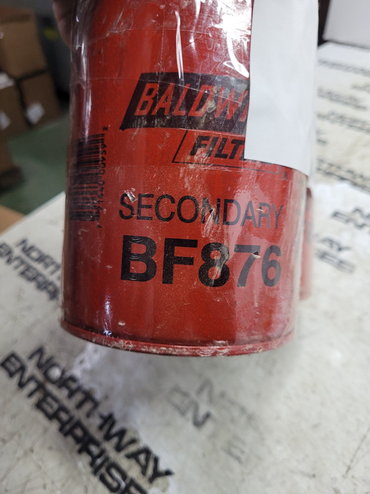 LOT OF 2 FILTERS - BF876 AND BF877 BALDWIN FUEL FILTER