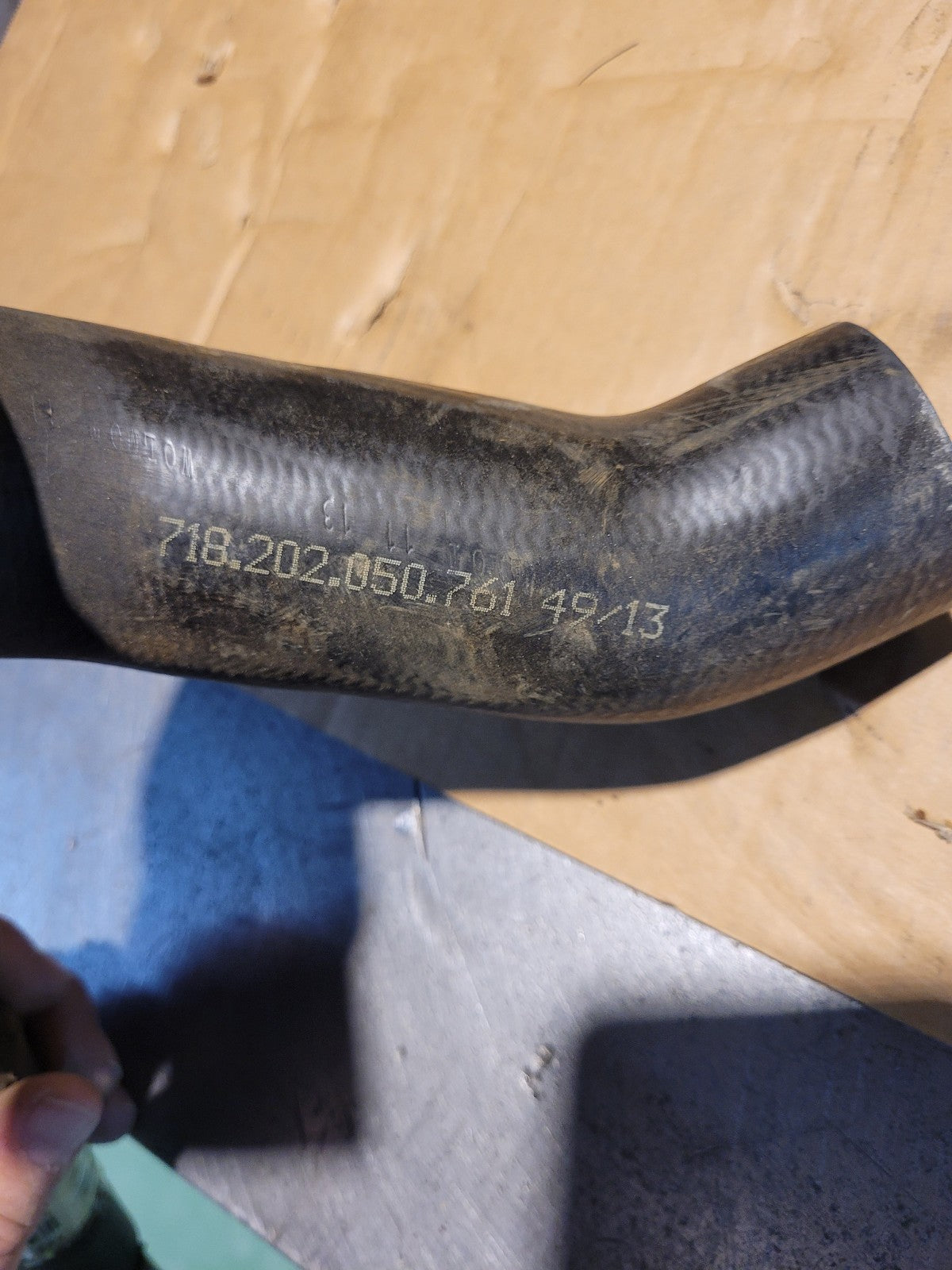 AGCO Hose, Lower Radiator Hose 72428699