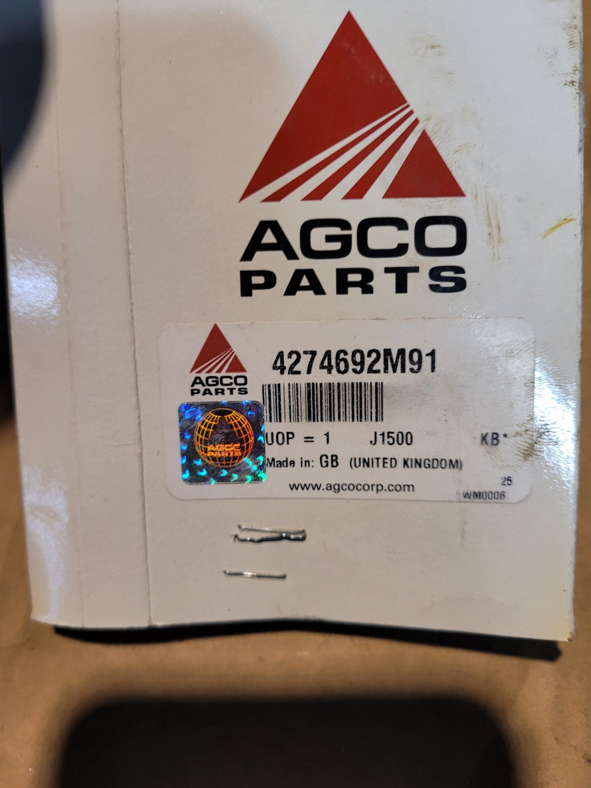 4274692M91 AGCO BELT
