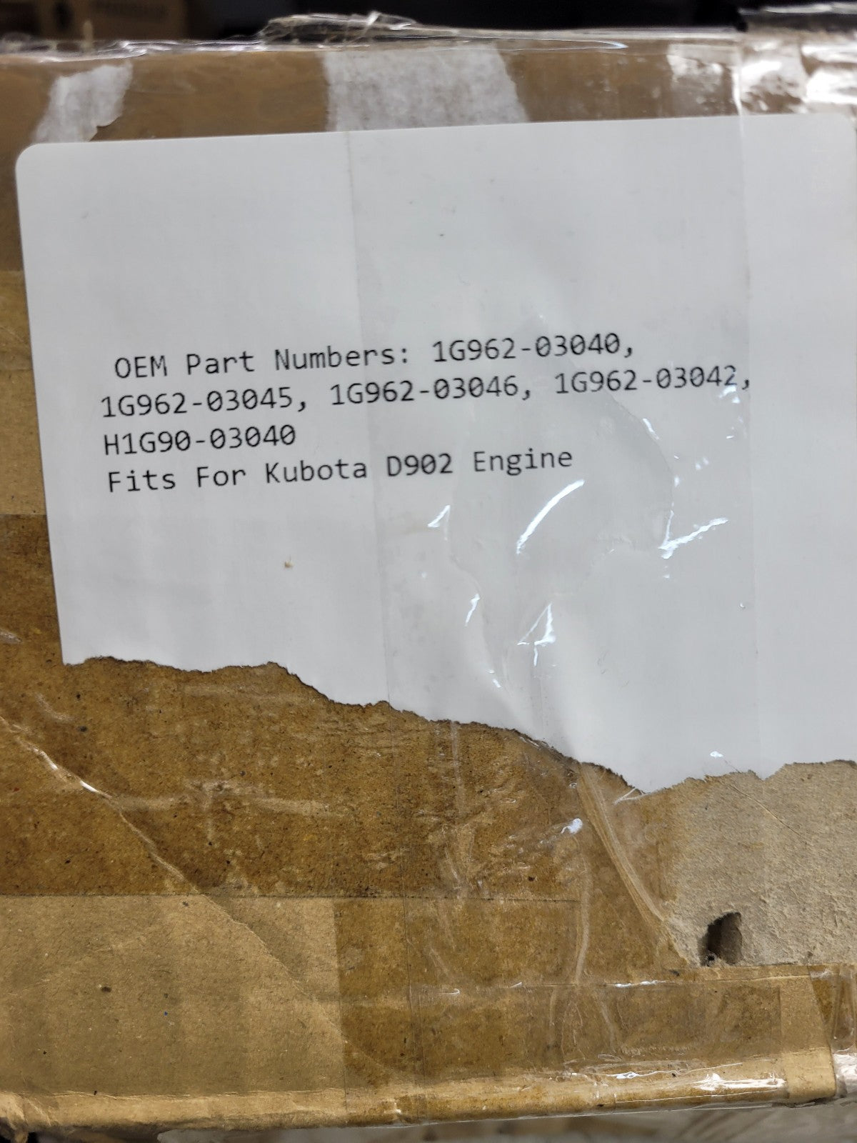 OEM H1G90-03040 Kubota Cylinder Head for D902-E2B Engines