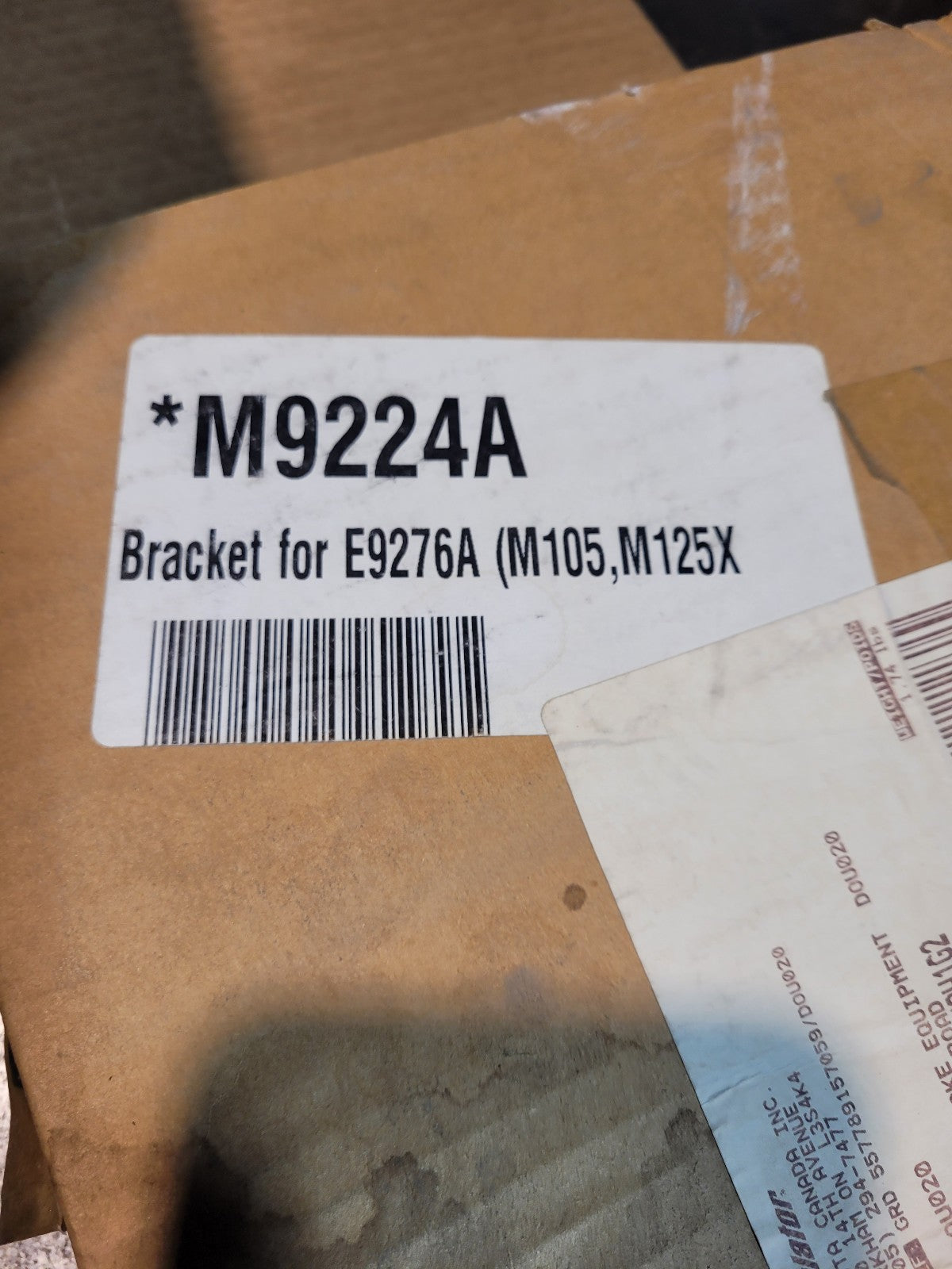 KUBOTA BRACKET M9224A FOR RADIO E9276A