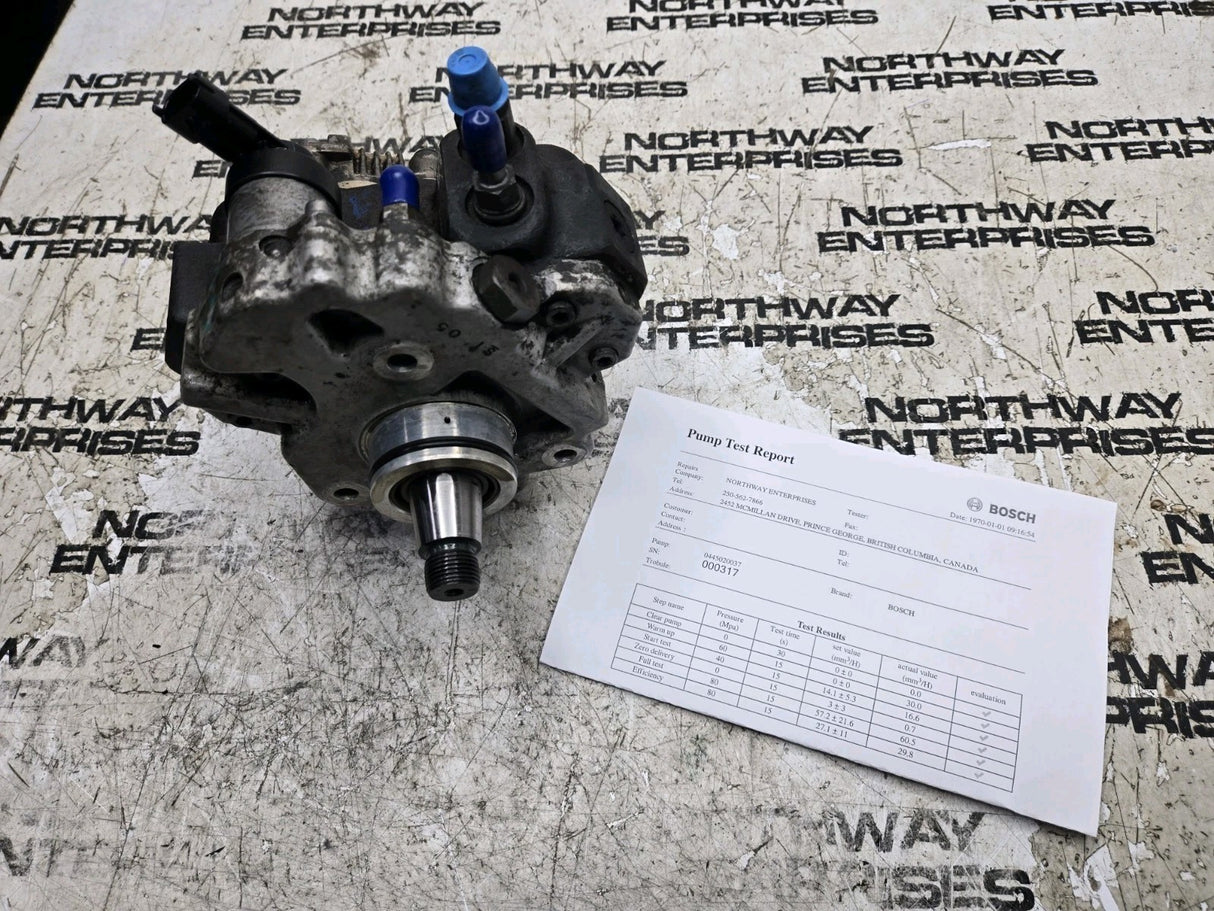 Tested 0445020037 Bosch CP3 Injection Pump 07-10 GM Duramax 8973613516