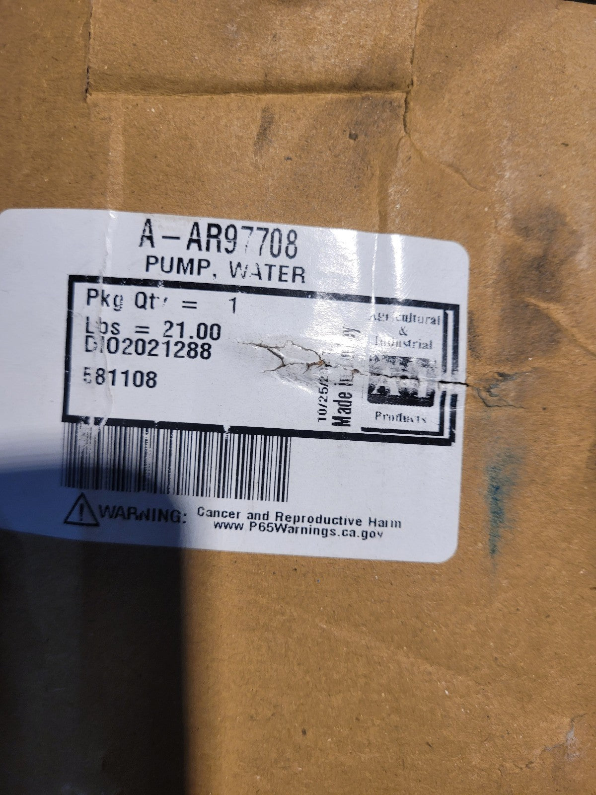 AR85250 Water Pump fits John Deere 5300 5310 5220 - Replaces S.60439 - R73604-A
