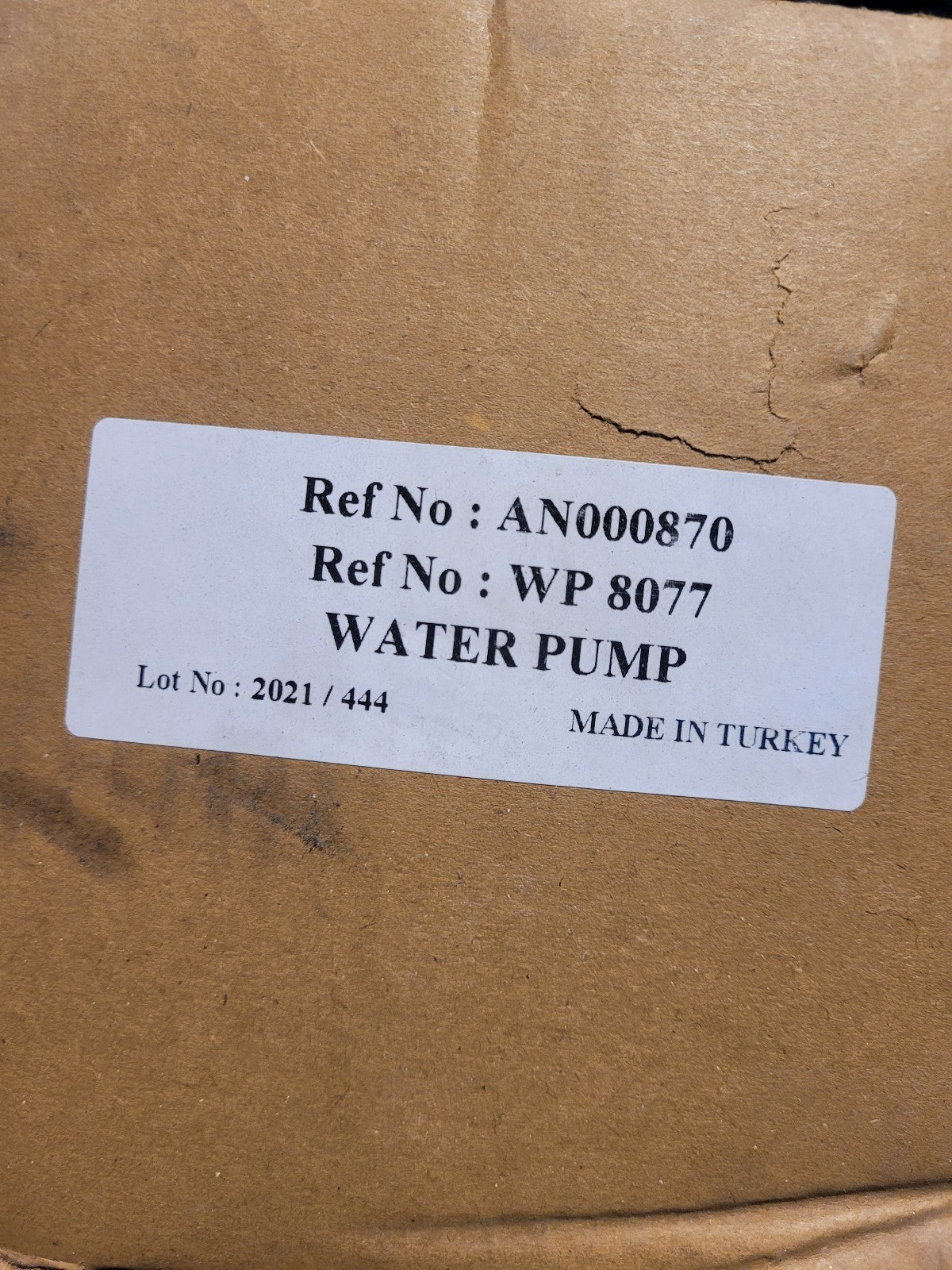 AR85250 Water Pump fits John Deere 5300 5310 5220 - Replaces S.60439 - R73604-A
