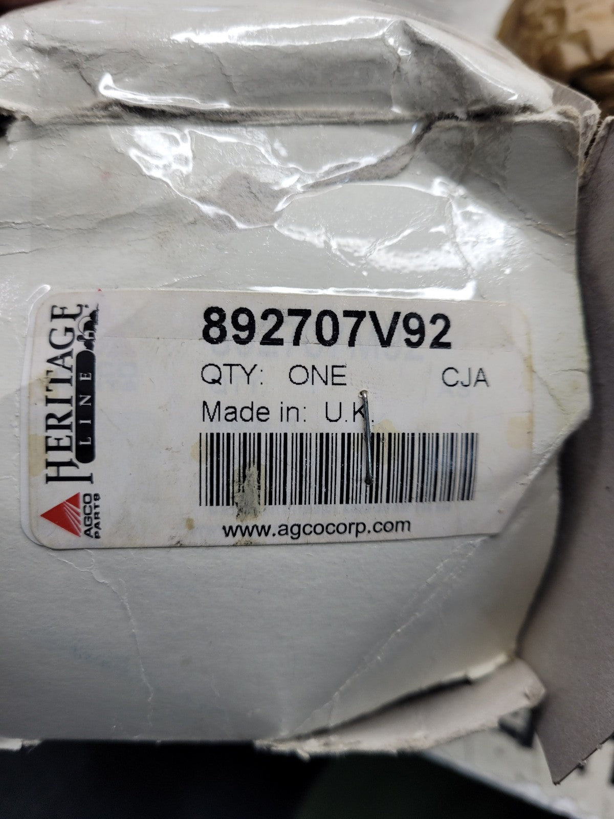 892707V92 AGCO RELAY 12V