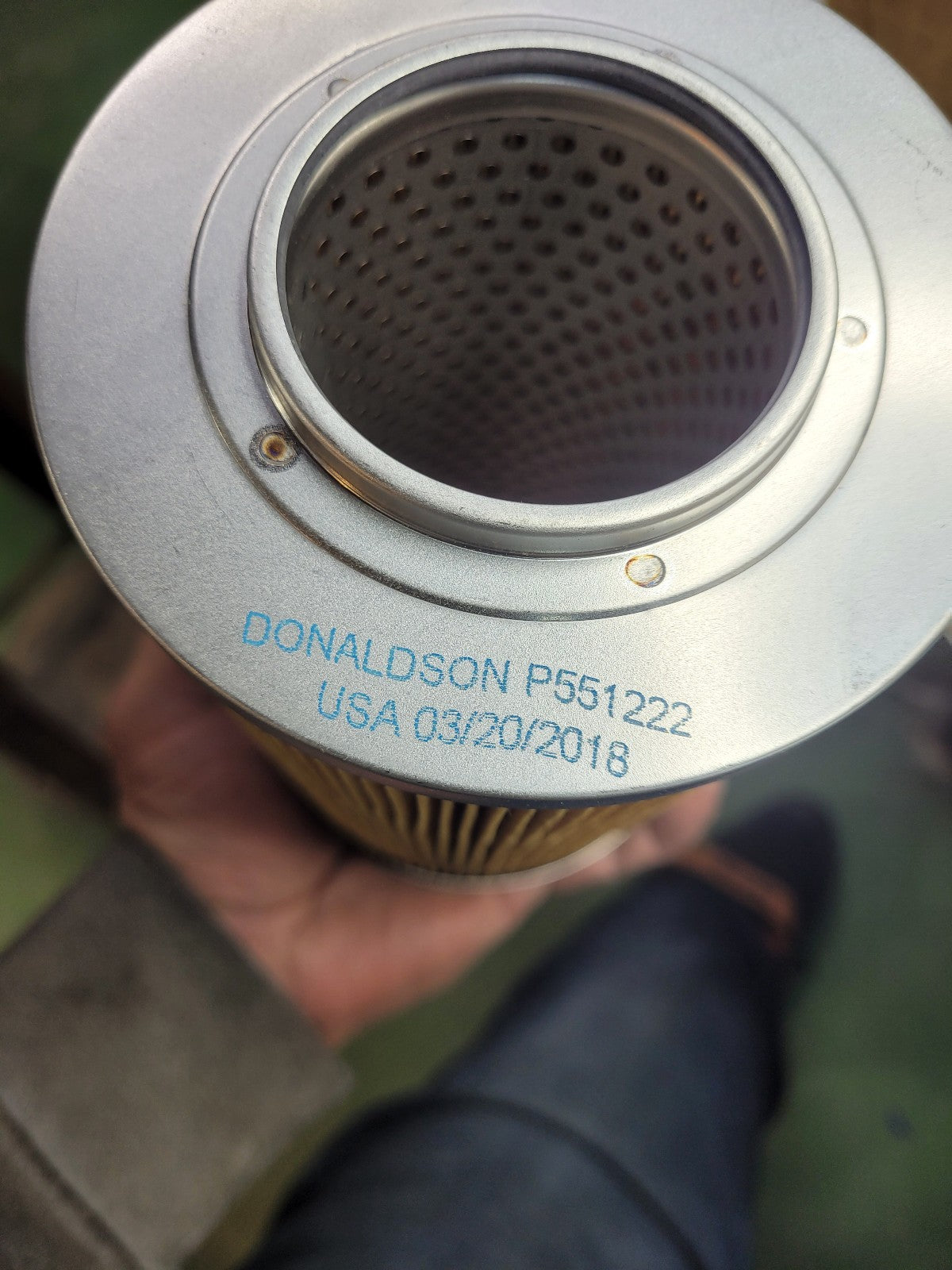 P551222 DONALDSON HYDRAULIC OIL FILTER